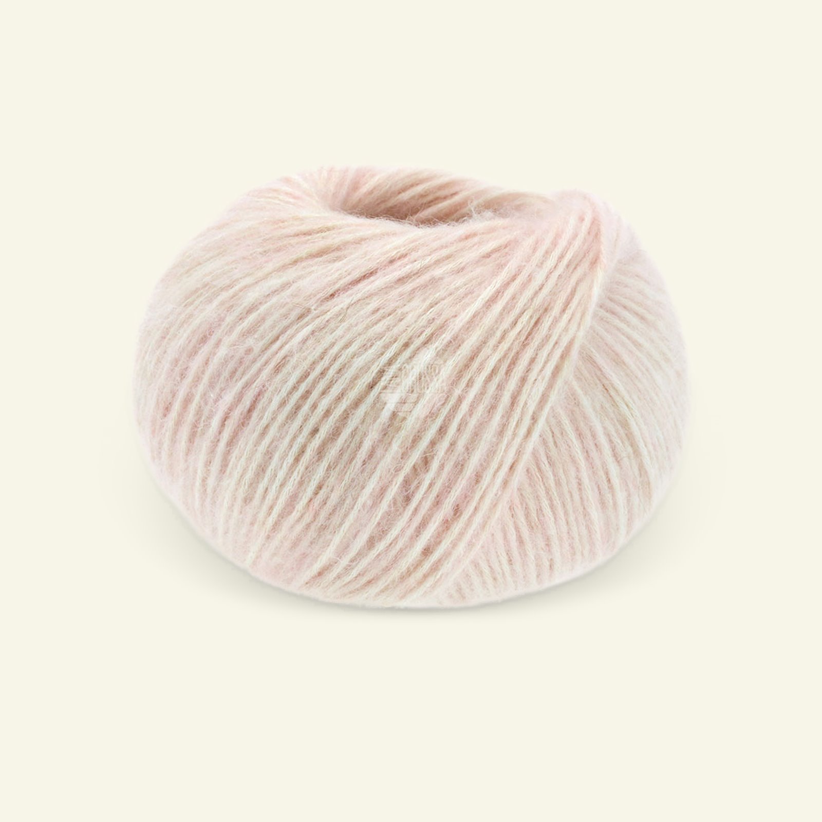 Lana Grossa, cotton/alpaca yarn "Natural Alpaca Pelo", powder mel. 90001006_pack