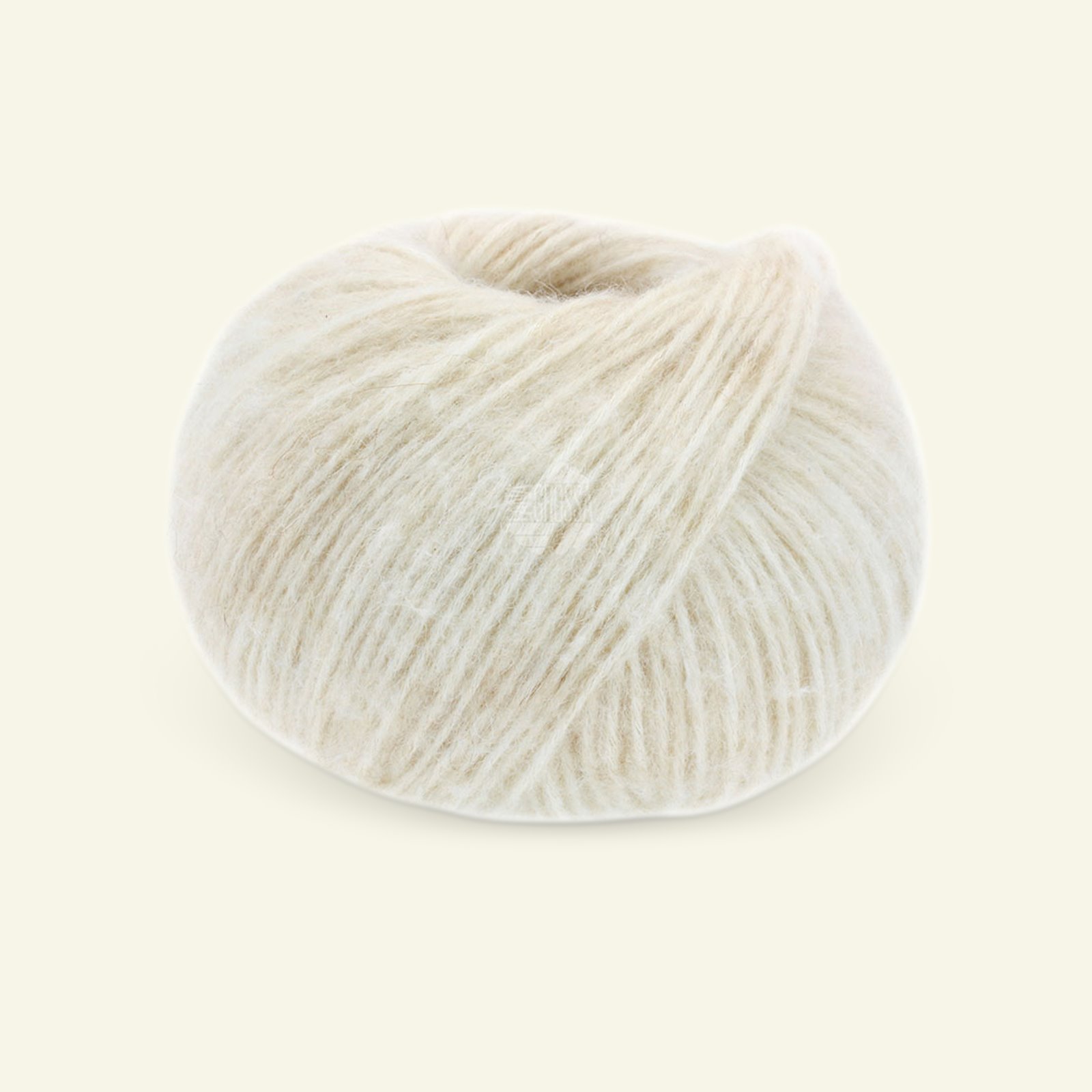 Lana Grossa, cotton/alpaca yarn "Natural Alpaca Pelo", sand mel. 90001014_pack
