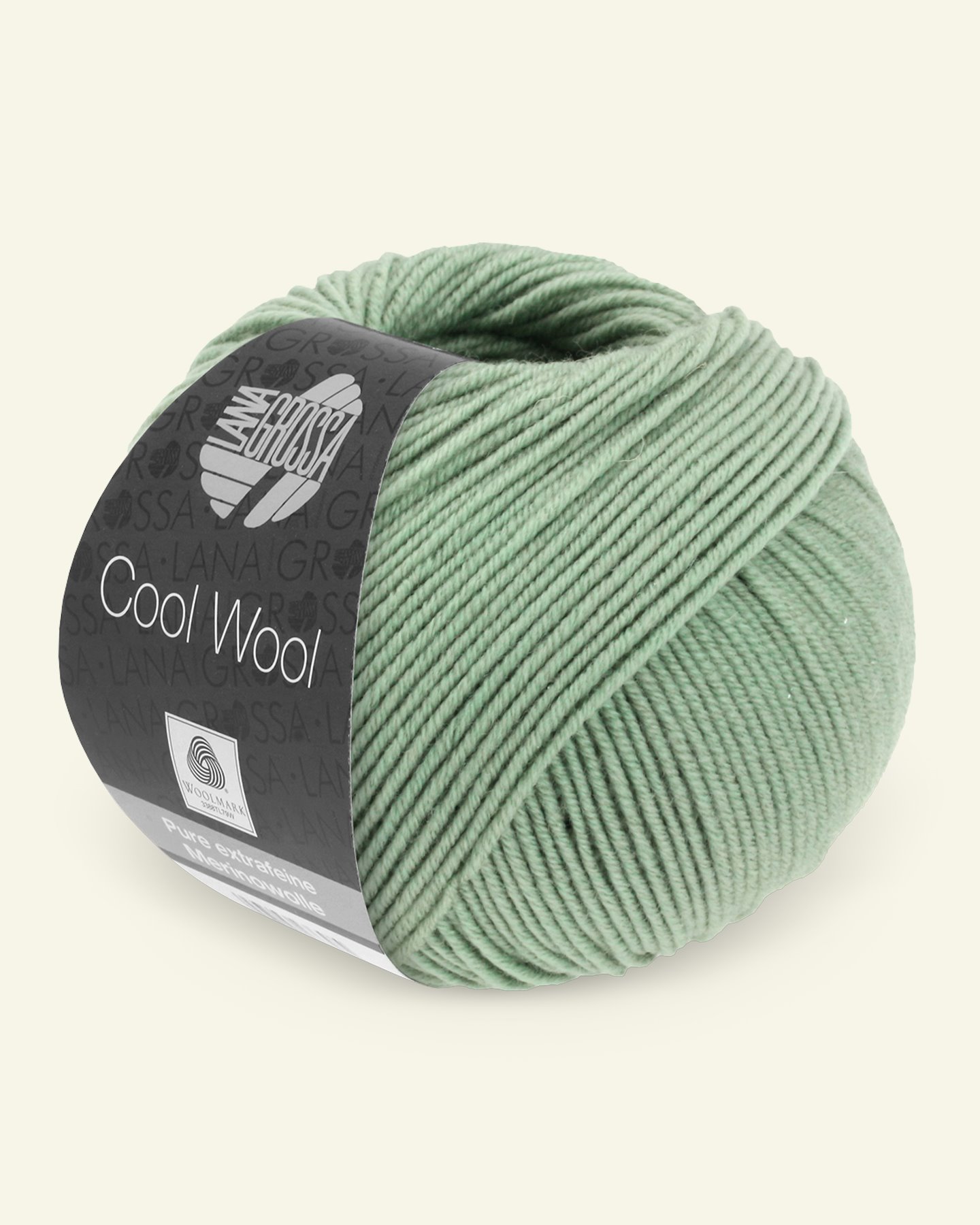Lana Grossa, ekstrafint merinoullgarn "Cool Wool", aqua grøn 90001127_pack