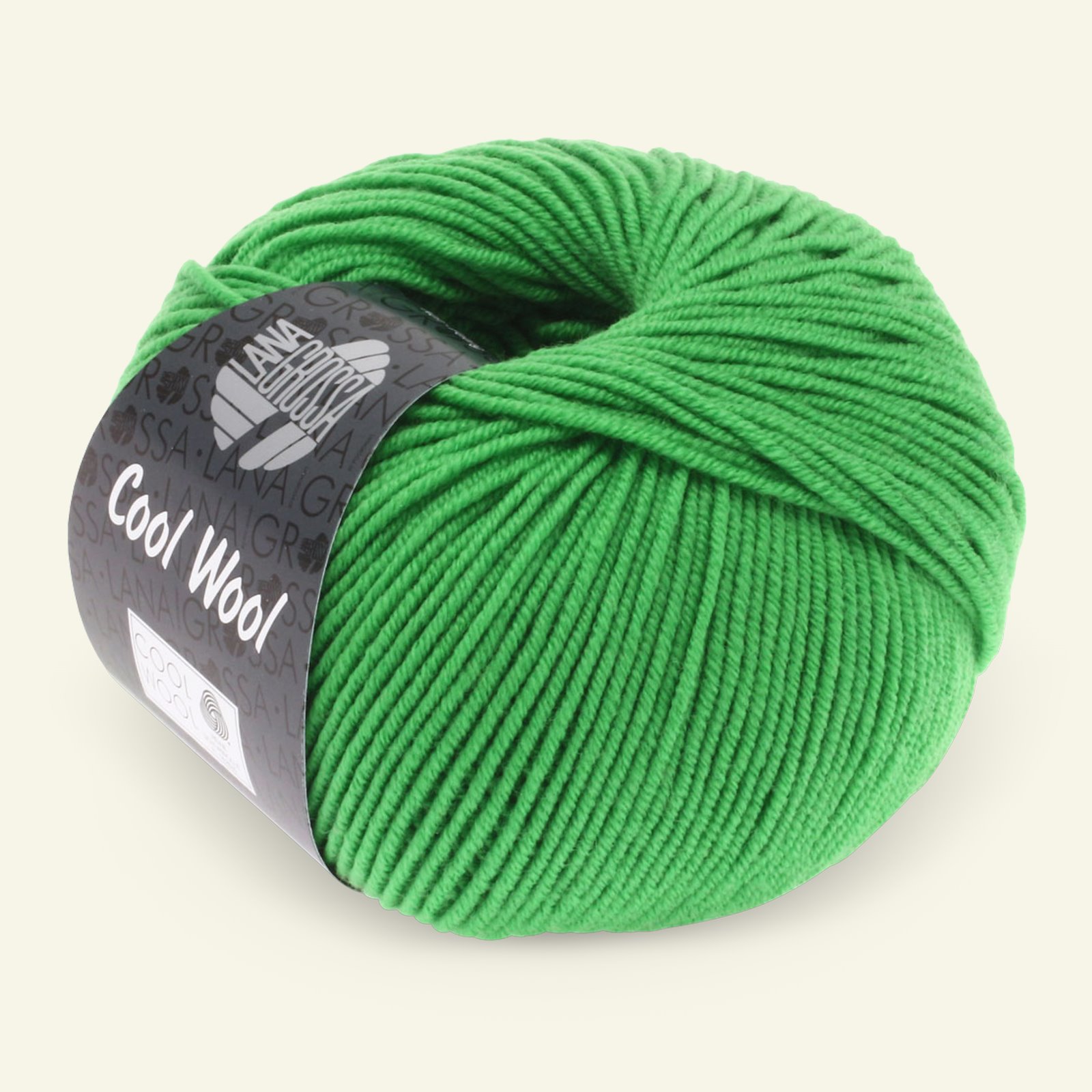Lana Grossa, Extra feine Merinowolle Garn "Cool Wool", Apfelgrün 90001128_pack