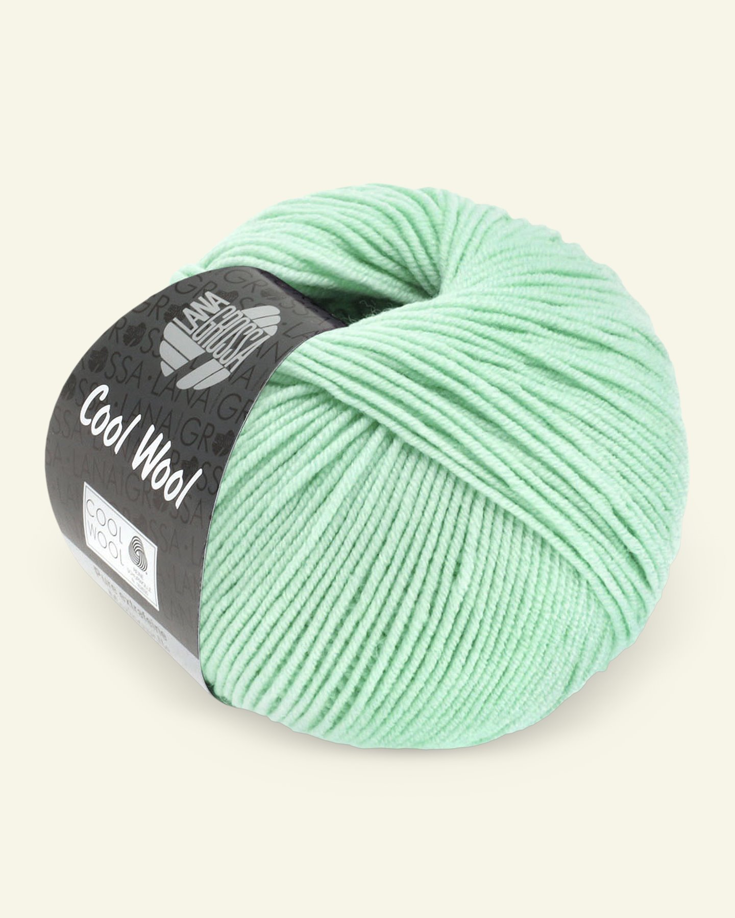 Lana Grossa, Extra feine Merinowolle Garn "Cool Wool", Pastelltürkis 90001126_pack