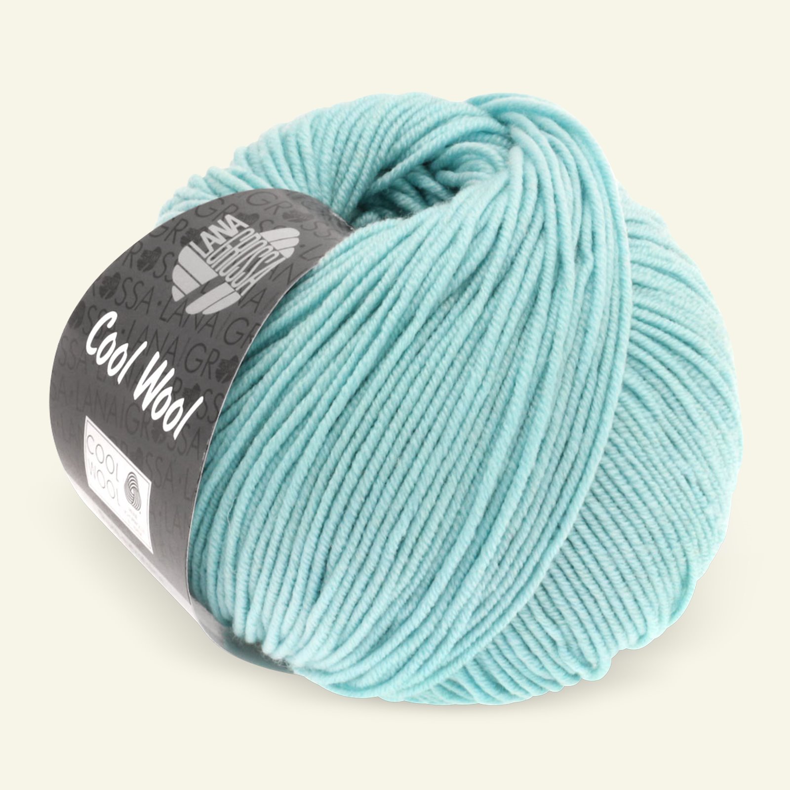 Lana Grossa, Extra feine Merinowolle Garn "Cool Wool", Türkis 90001125_pack
