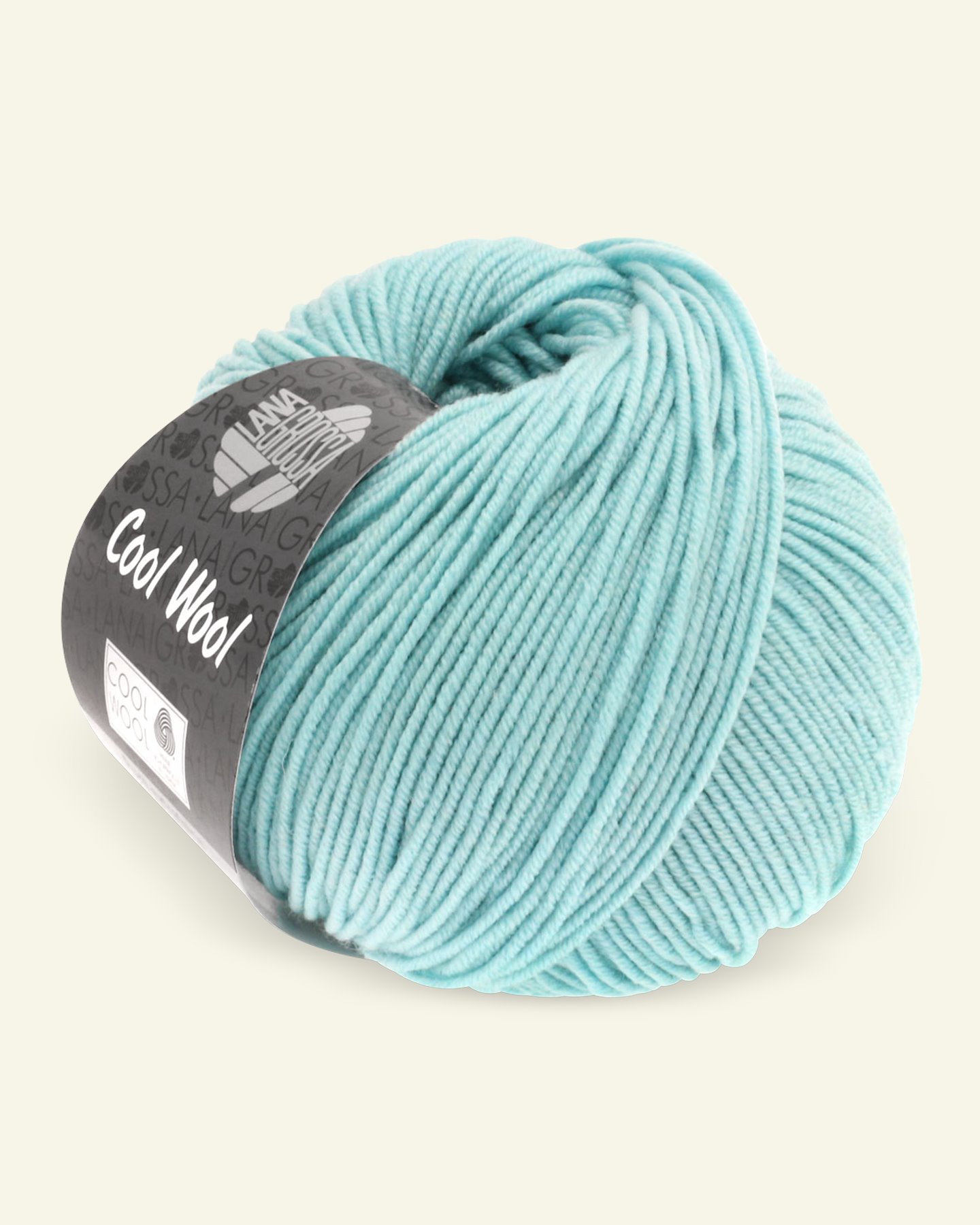 Lana Grossa, Extra feine Merinowolle Garn "Cool Wool", Türkis 90001125_pack