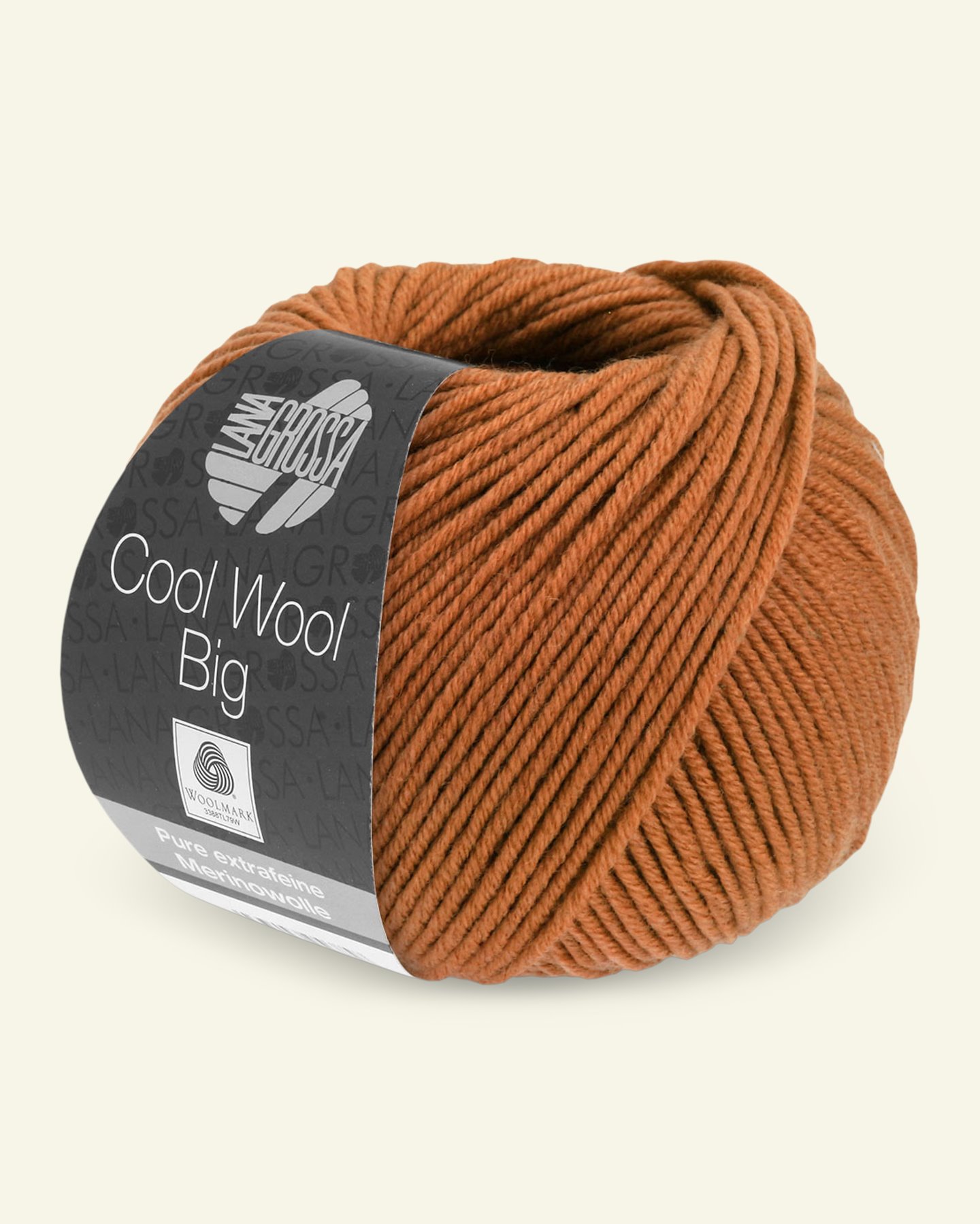 Lana Grossa, extrafin merinouldgarn "Cool Wool Big", rust 90001098_pack