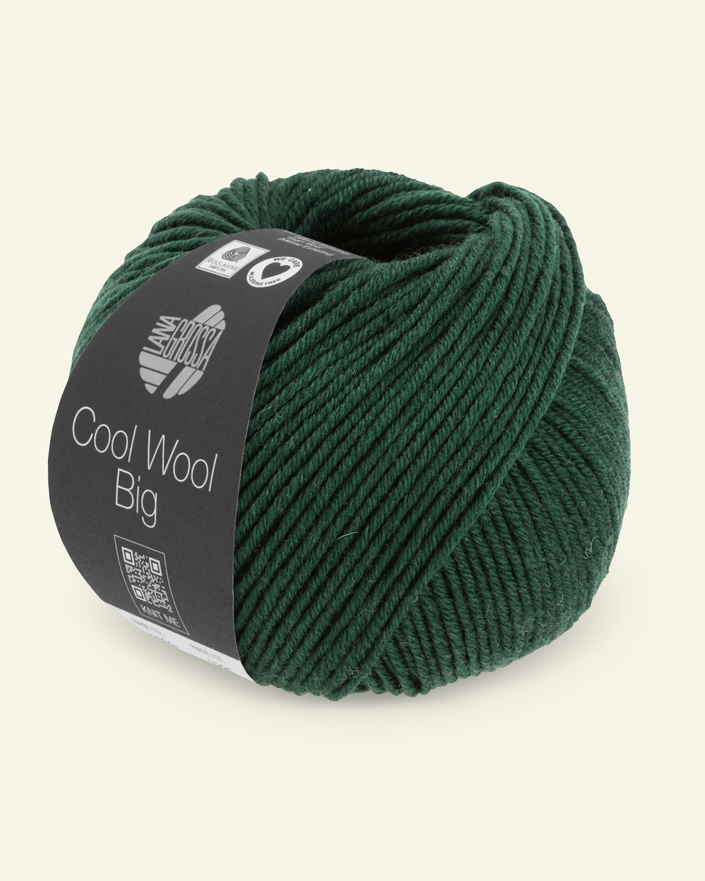 Lana Grossa, extrafine merino wool yarn "Cool Wool Big", petrolgreen 90001093_pack