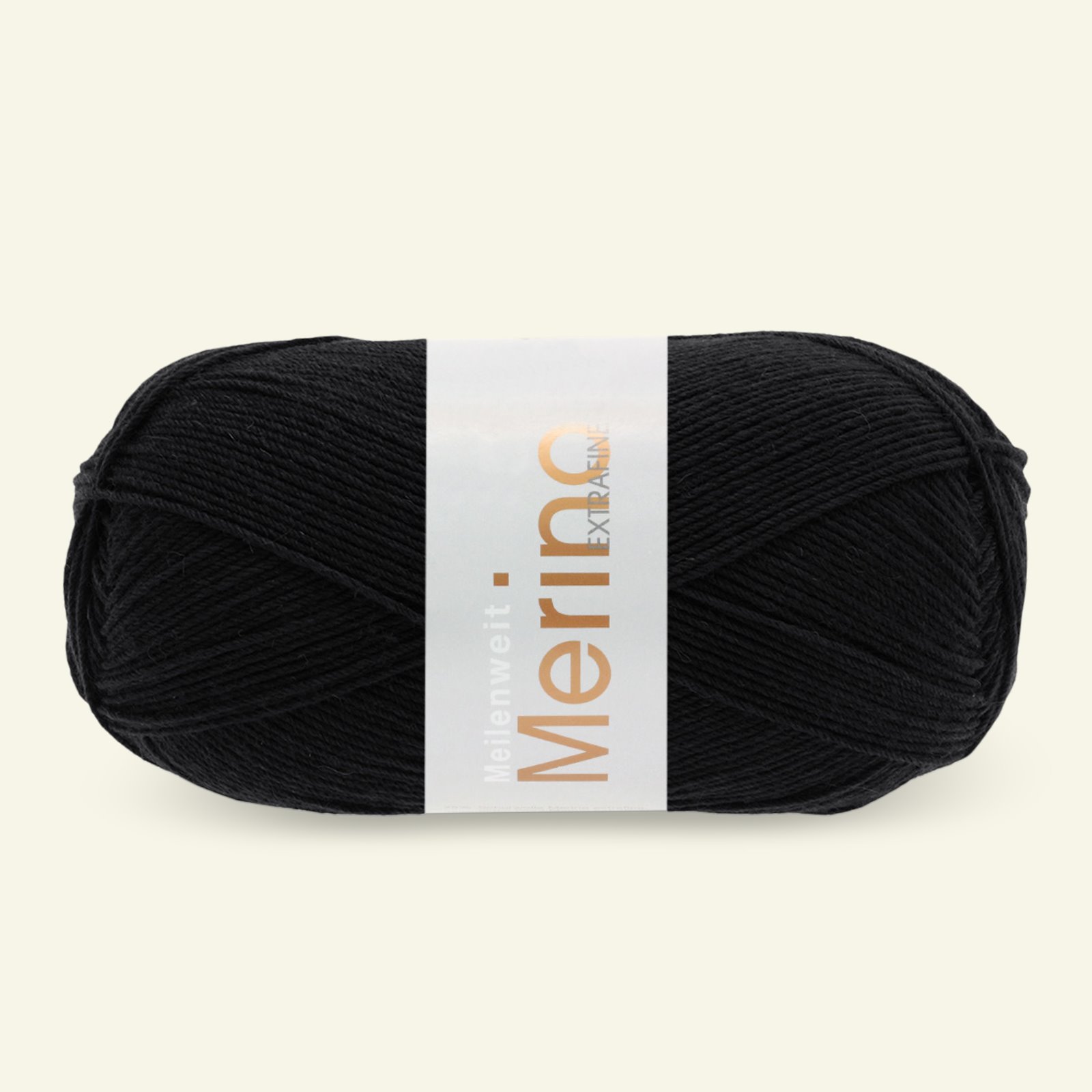 Lana Grossa, merino sock yarn "Meilenweit 100 merino extrafine", black 90000990_pack