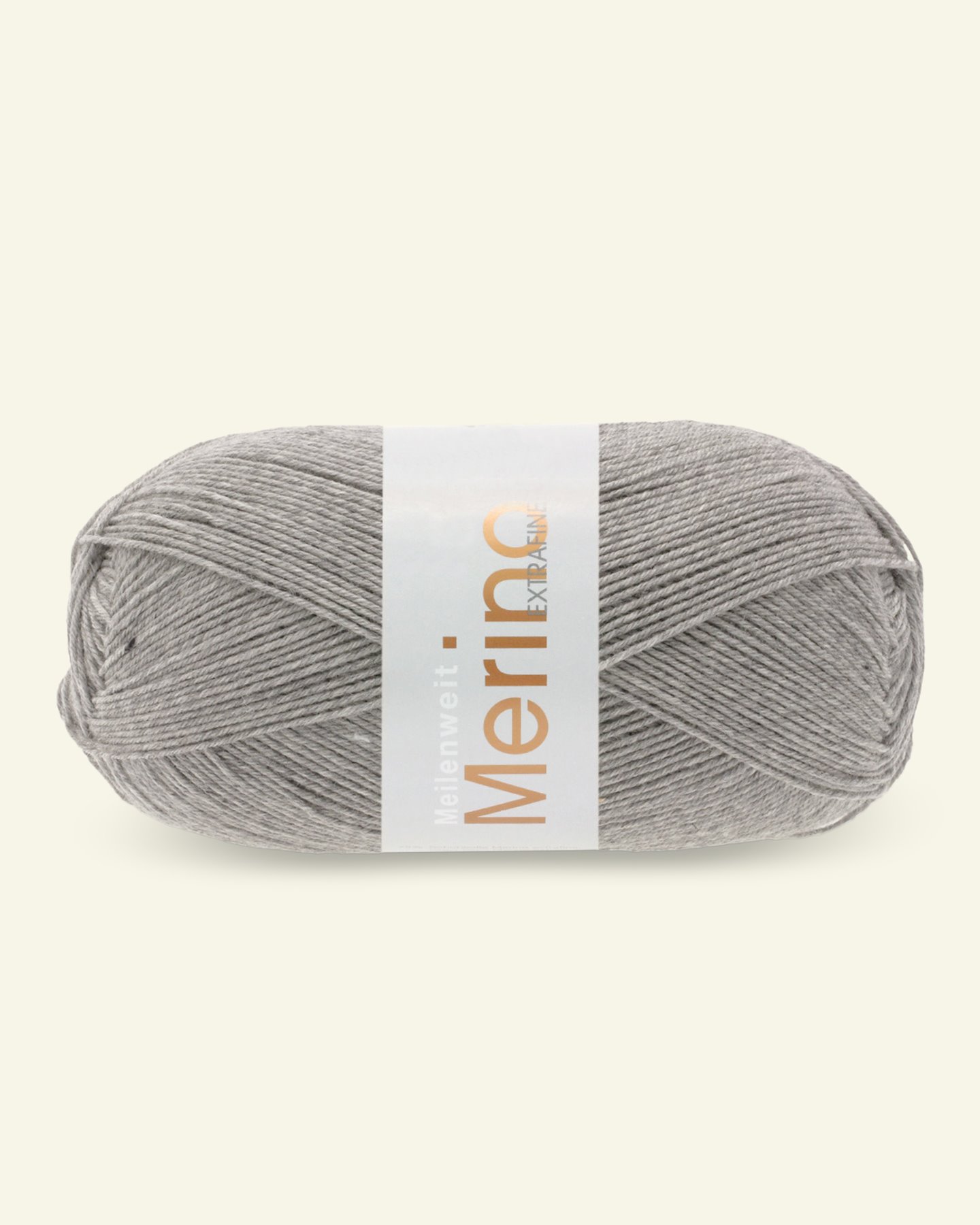 Lana Grossa, merino sock yarn "Meilenweit 100 merino extrafine", grey mel. 90000988_pack