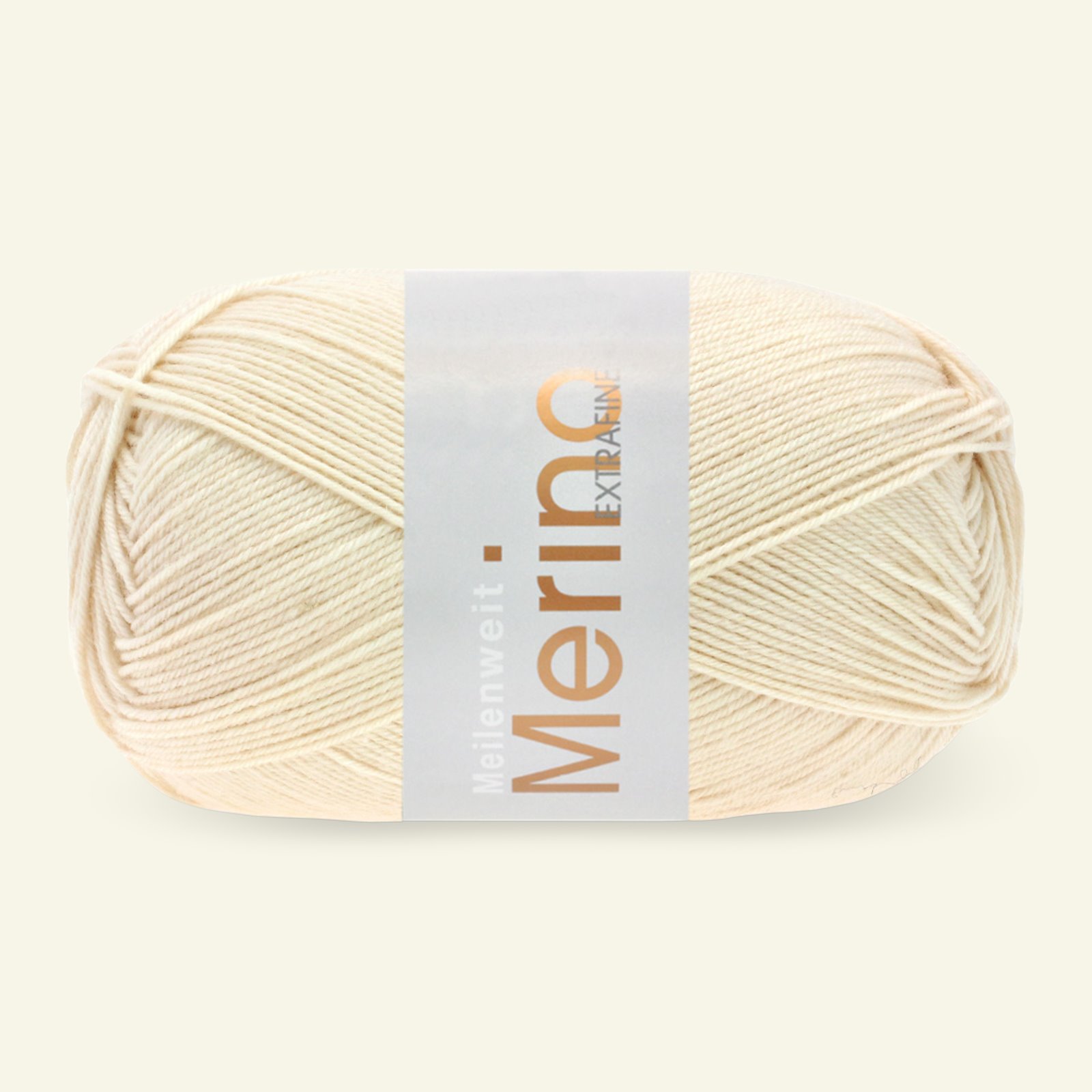 Lana Grossa, merino sock yarn "Meilenweit 100 merino extrafine", sand 90000980_pack