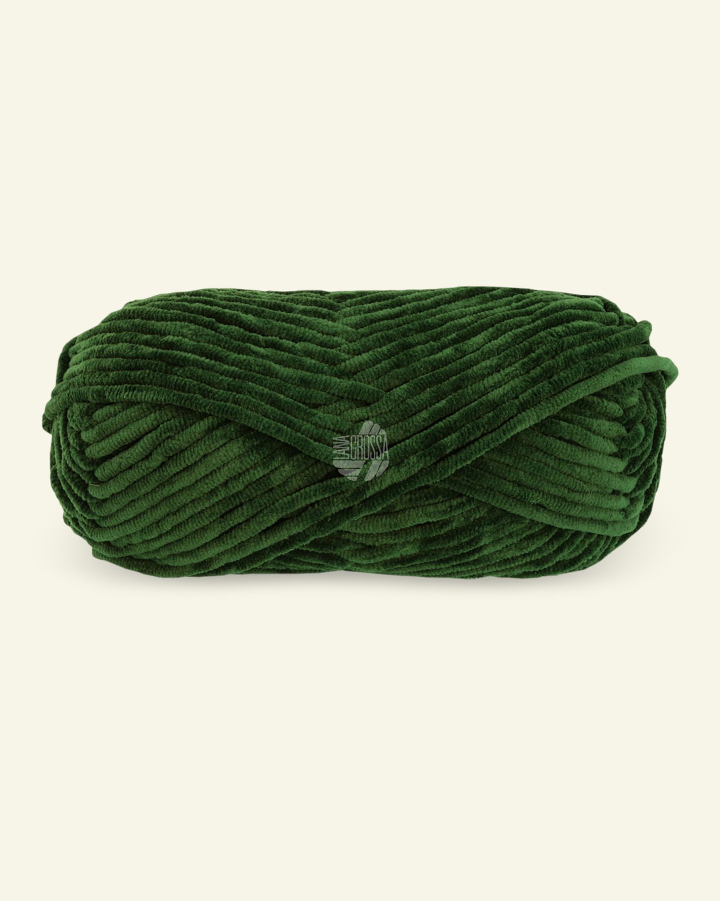 Lana Grossa, polyester yarn / velour yarn "The Look", bottle green 90001143_pack