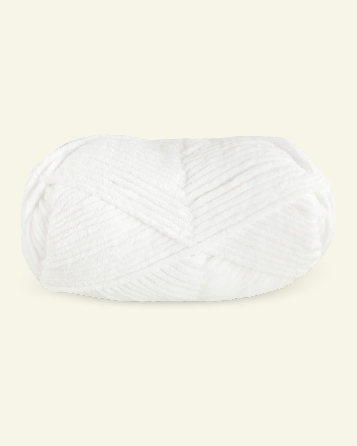 Lana Grossa, polyester yarn / velour yarn "The Look", white 90001139_pack