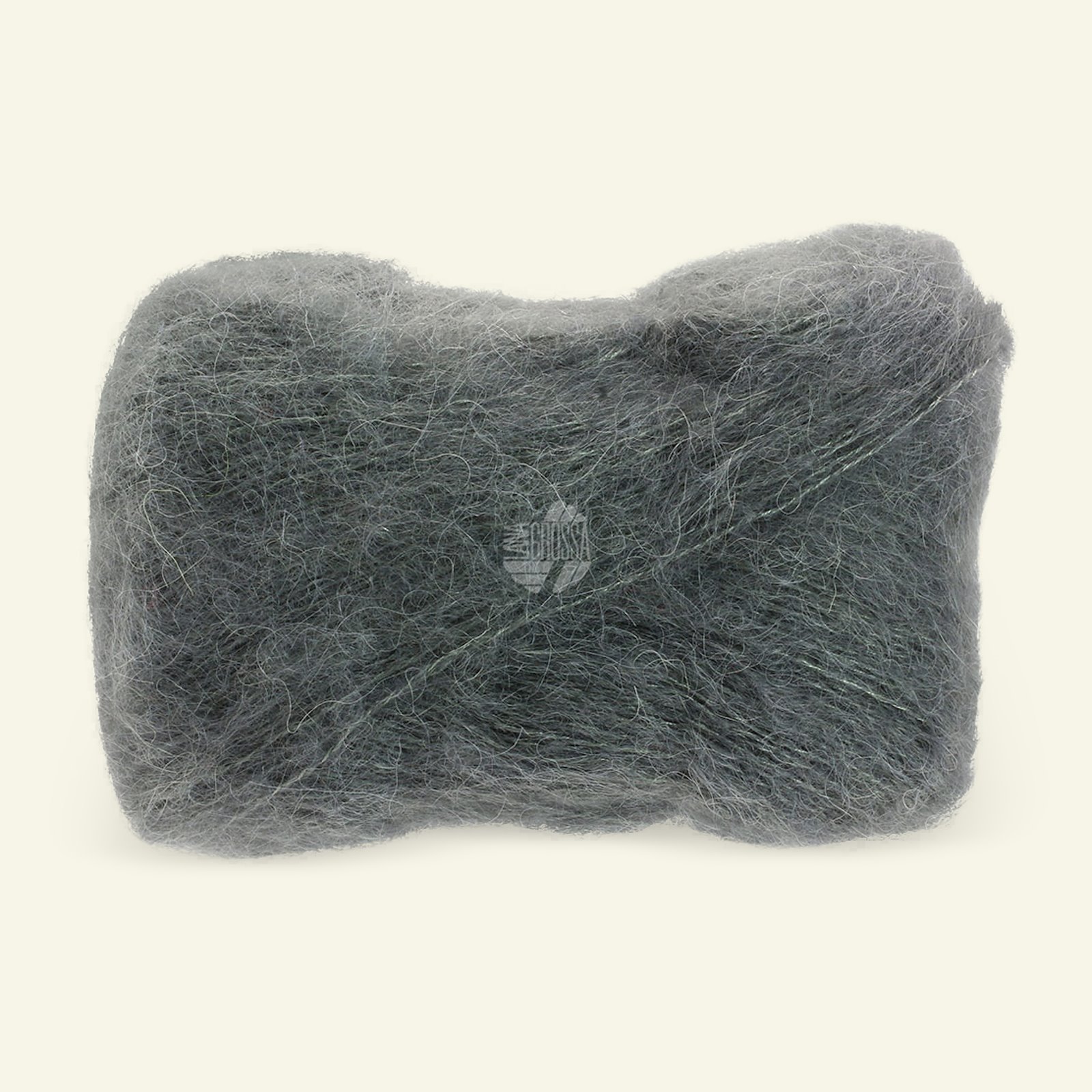 Lana Grossa, silk/alpaca yarn "Setasuri", grey 90001055_pack