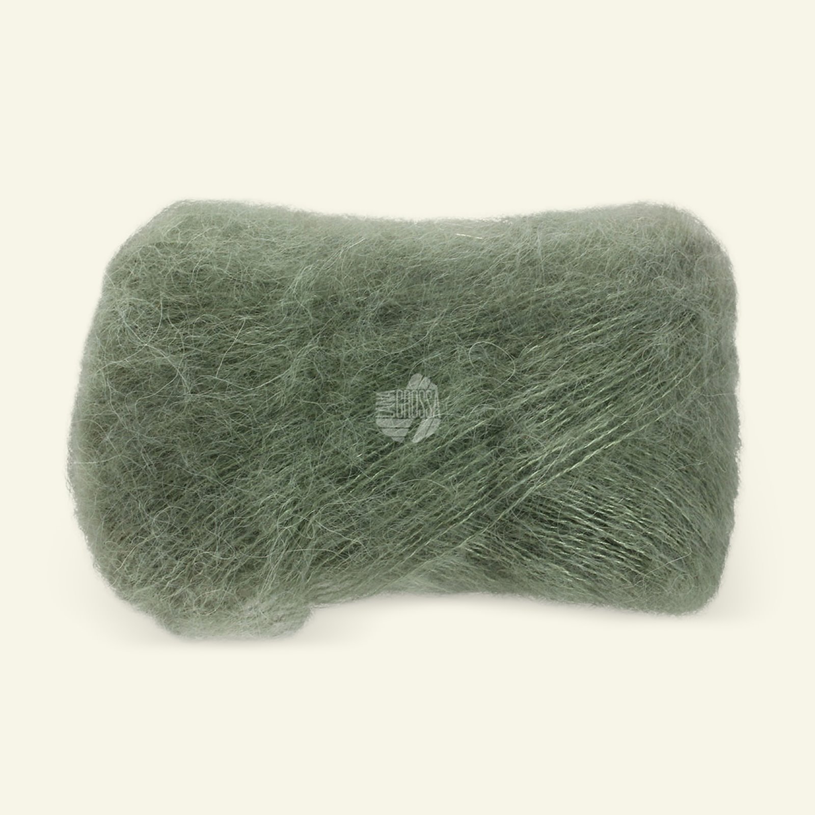 Lana Grossa, silk/alpaca yarn "Setasuri", greygreen 90001042_pack