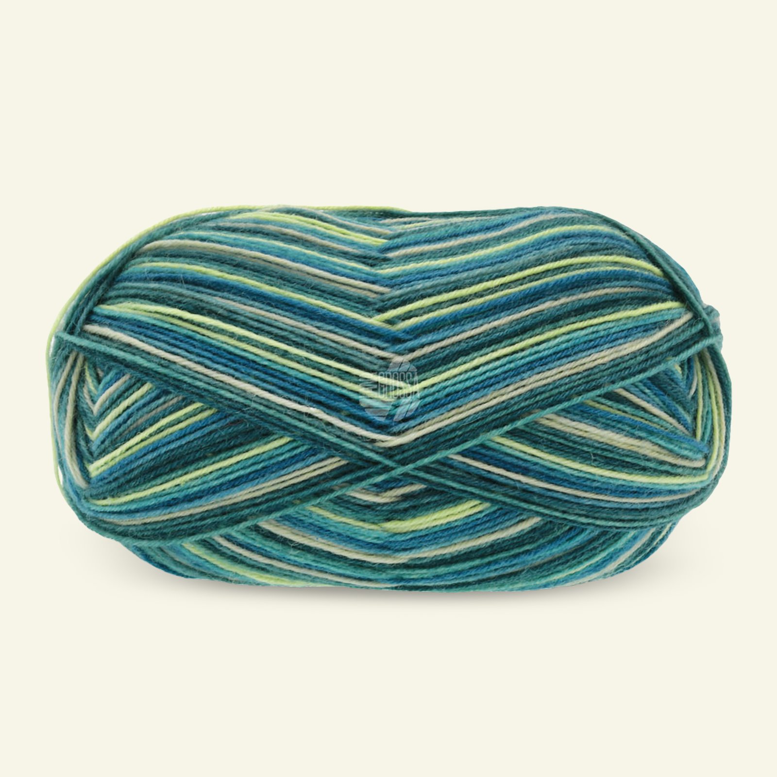 Lana Grossa, sock yarn with wool "Meilenweit 100 Intenso", aqua 90001164_pack
