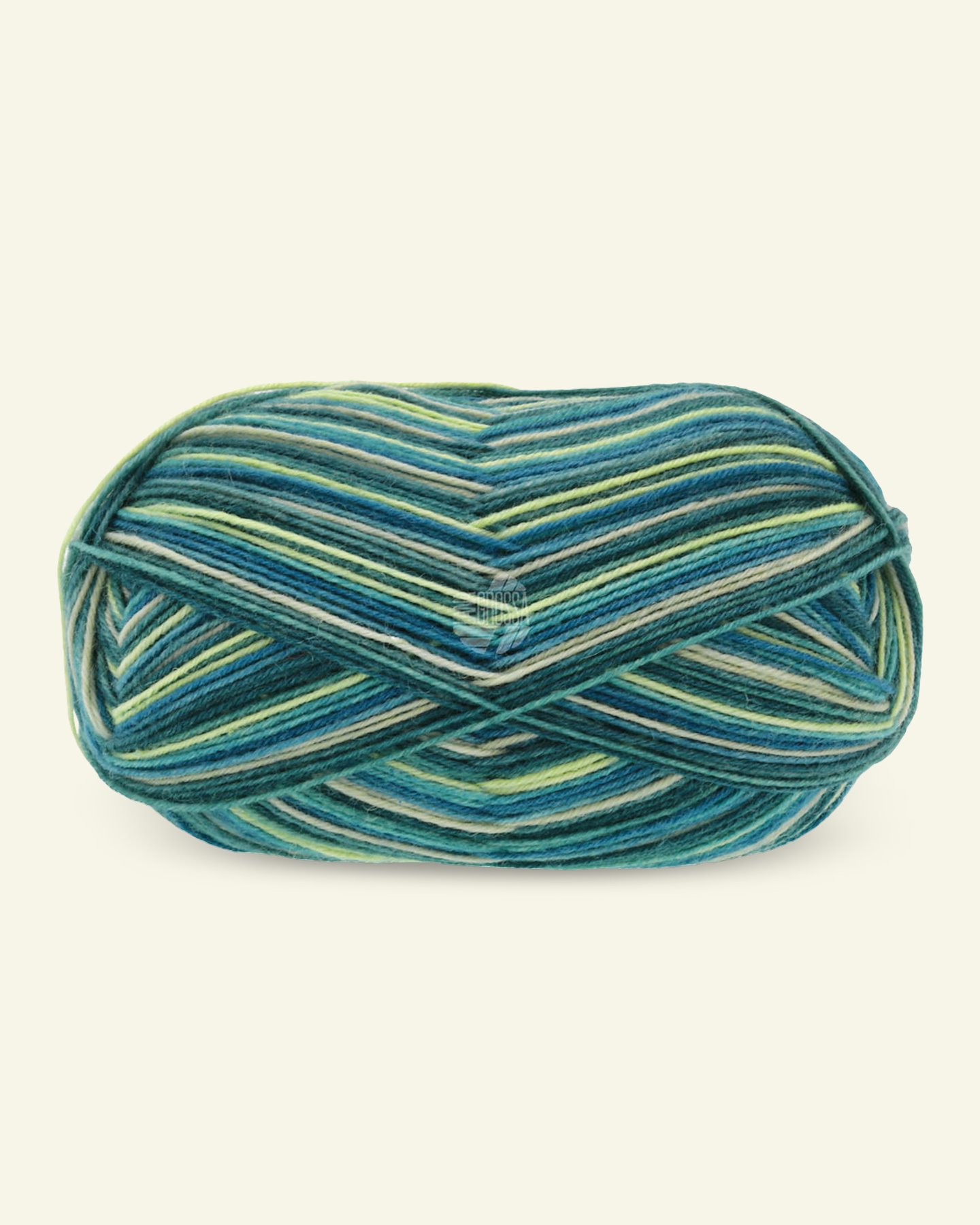 Lana Grossa, sock yarn with wool "Meilenweit 100 Intenso", aqua 90001164_pack