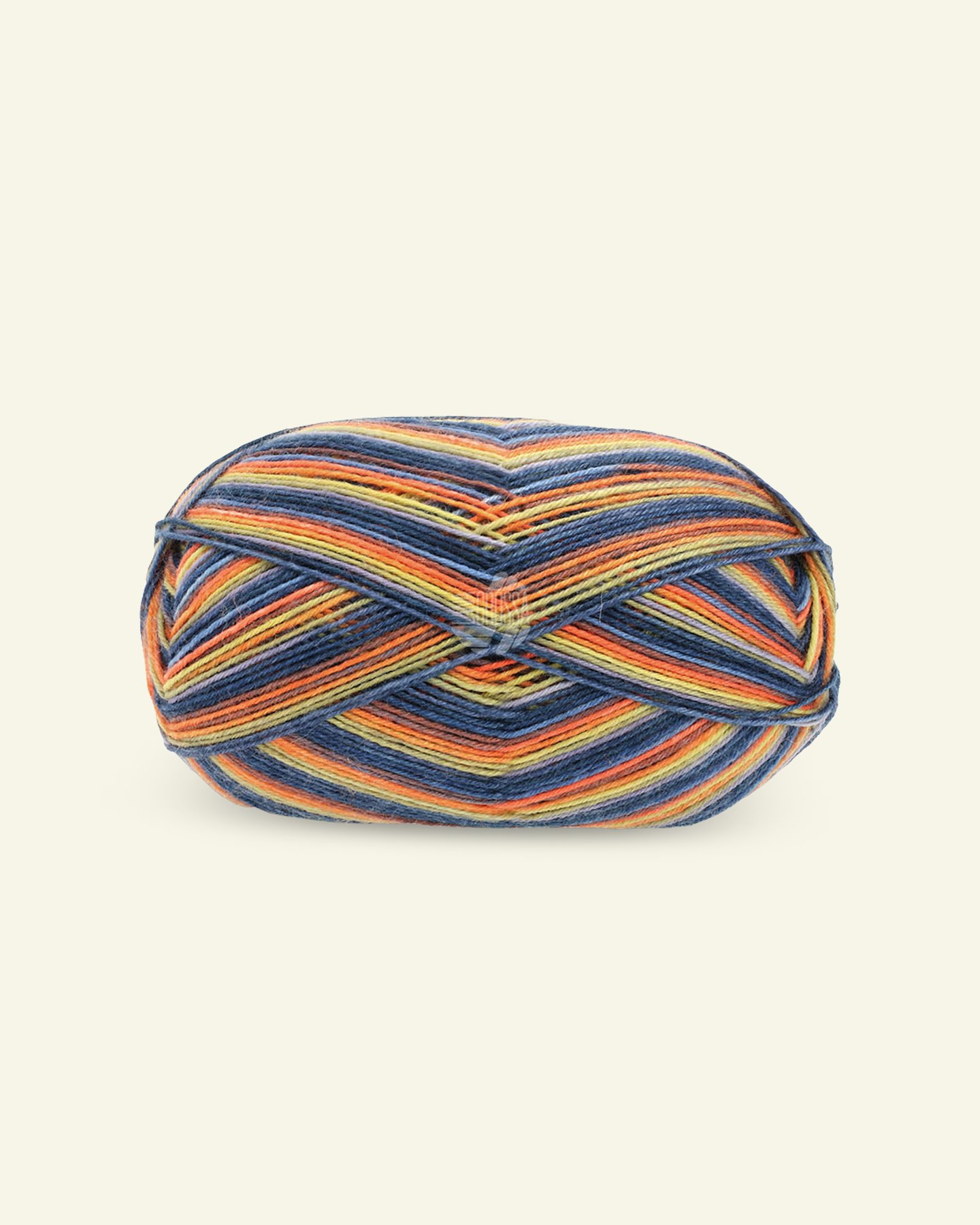 Lana Grossa, sock yarn with wool "Meilenweit 100 Intenso", orange 90001162_pack