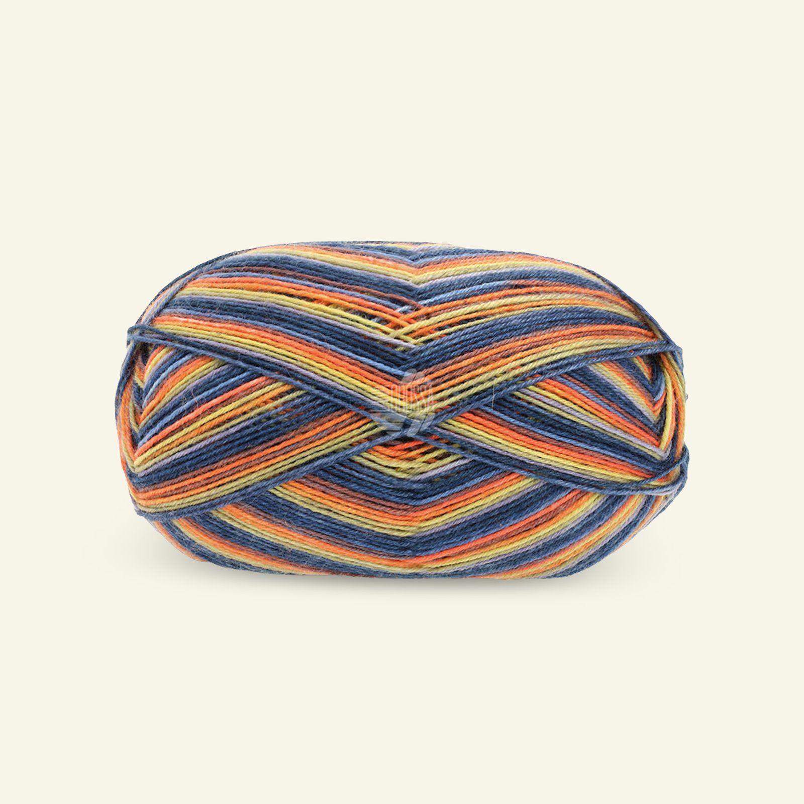 Lana Grossa, sock yarn with wool "Meilenweit 100 Intenso", orange 90001162_pack