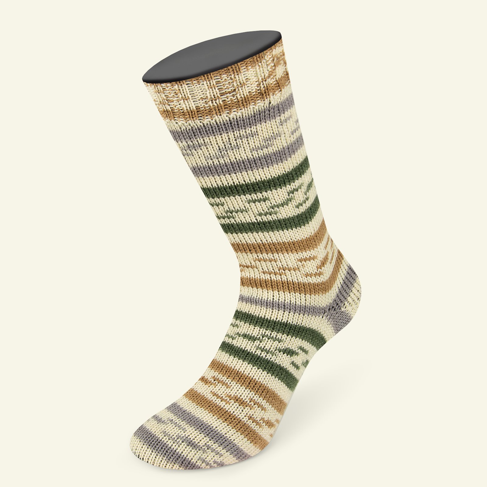 Lana Grossa, sock yarn with wool "Meilenweit 100 Marinella", camel 90001166_pack_b