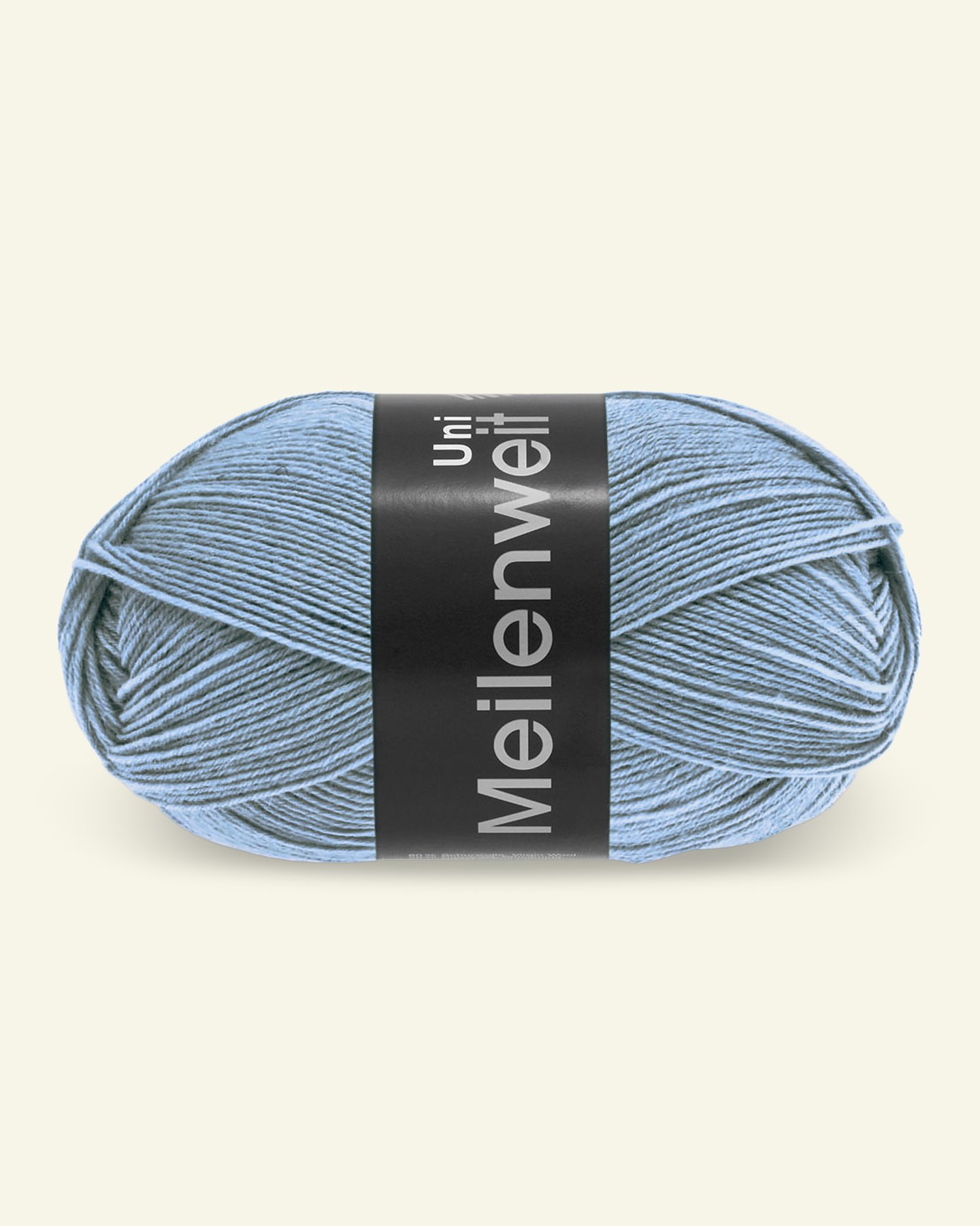 Lana Grossa, sock yarn with wool "Meilenweit 100 Uni", light blue 90000996_pack