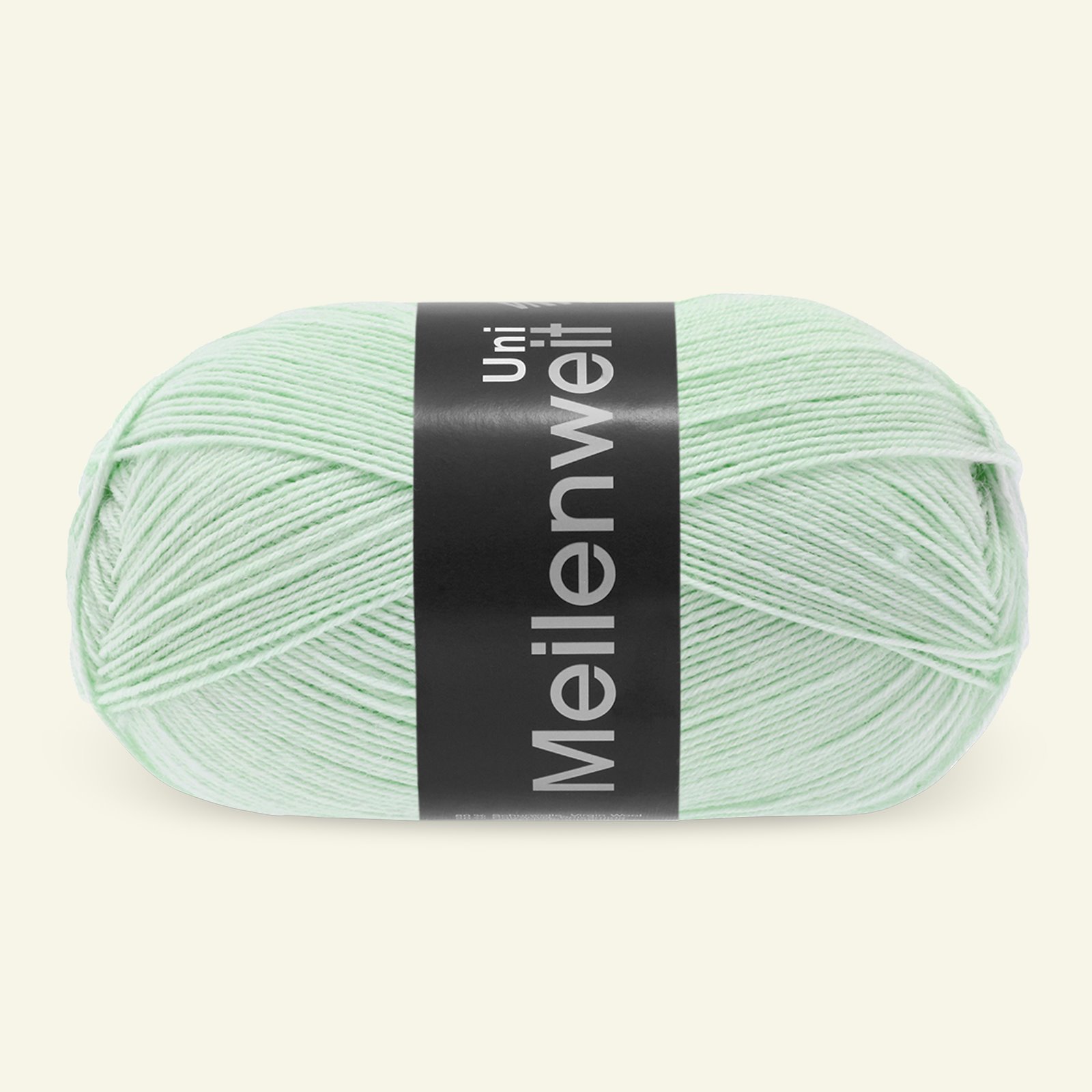 Lana Grossa, sock yarn with wool "Meilenweit 100 Uni", mint 90001004_pack