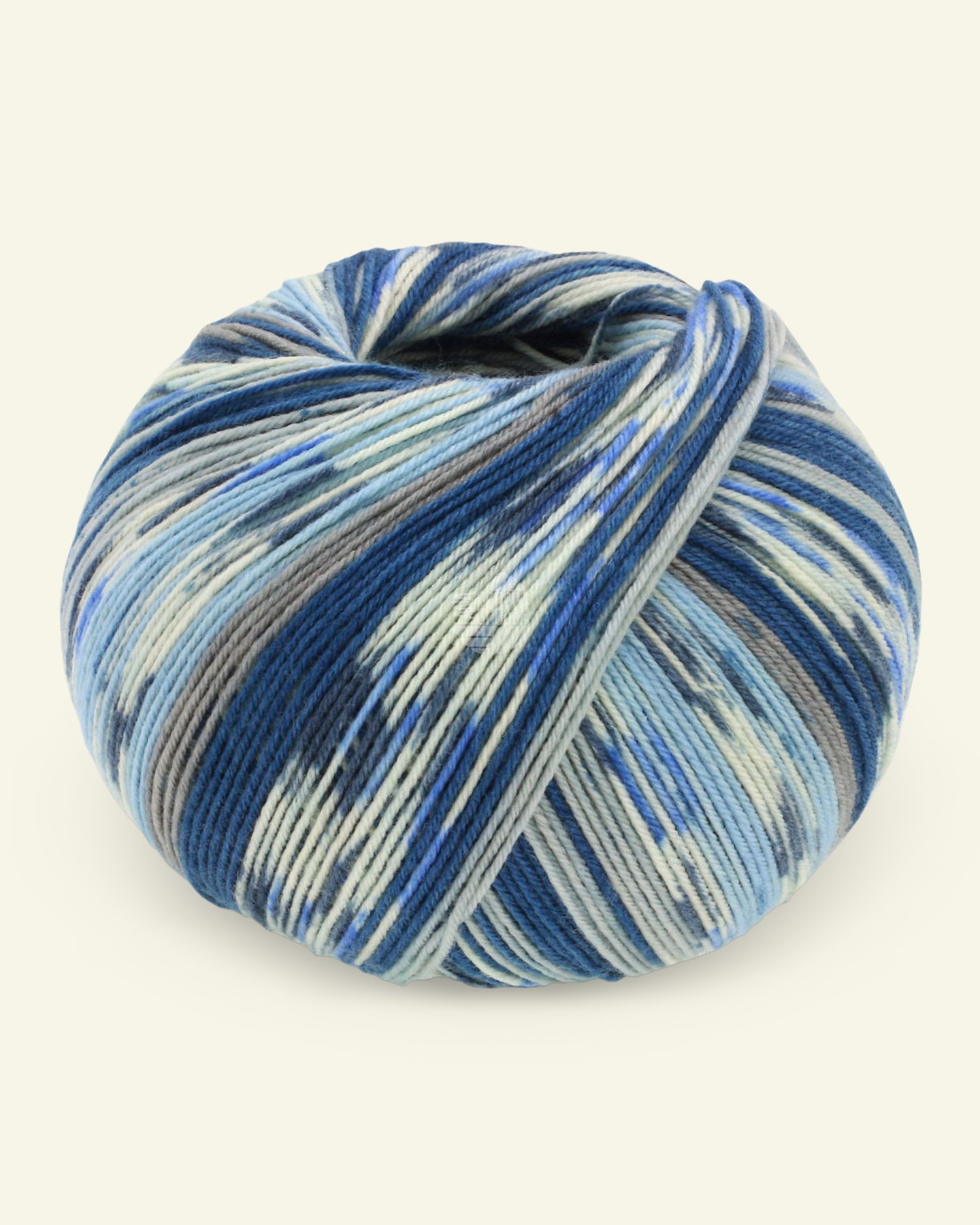 Lana Grossa, wool/silk sock yarn "Meilenweit 100 Seta Felicia", blue 90001148_pack