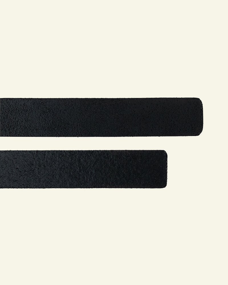Leather strap 0,8x60cm black 2pcs 88557_pack