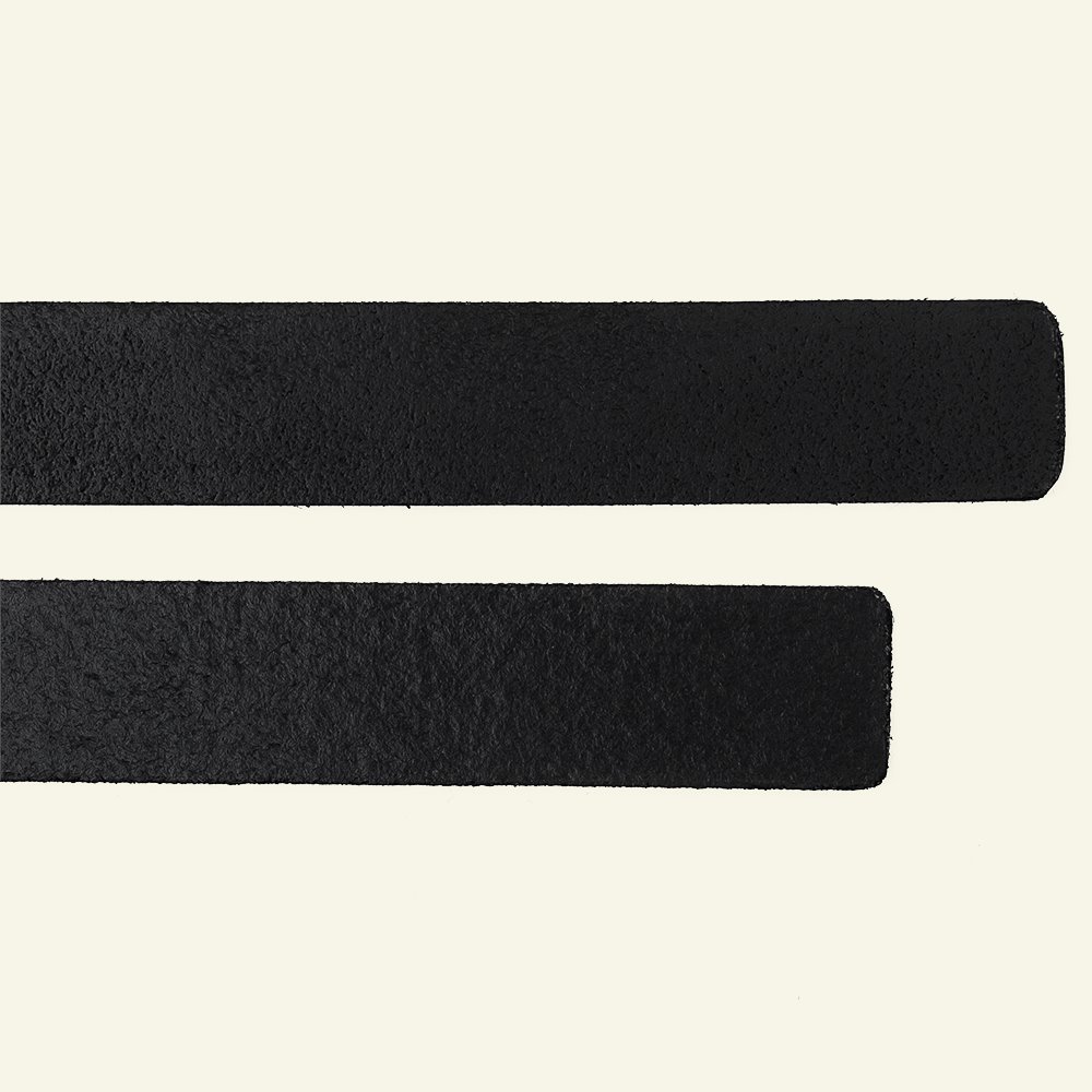 Leather strap 2x60cm black 2pcs 88549_pack