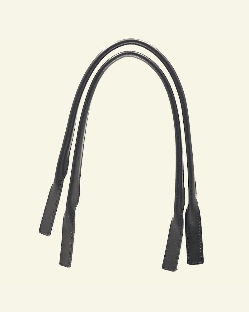 Leather strap fold 2x60cm black 2pcs 88553_pack