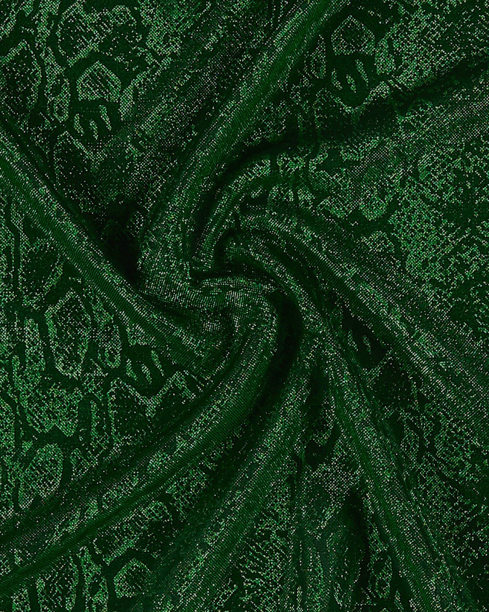 Let str jersey grøn m slangeskinds lurex 273090_pack