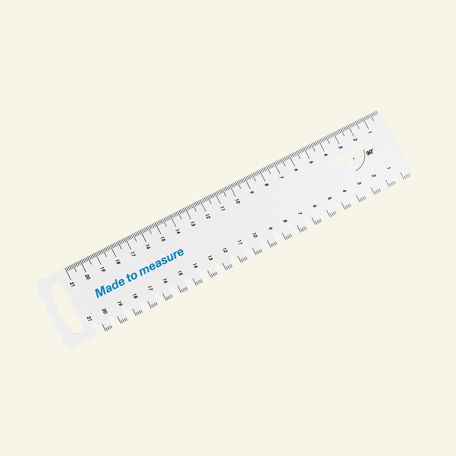 Lineal/sømometer 21cm 40901_pack
