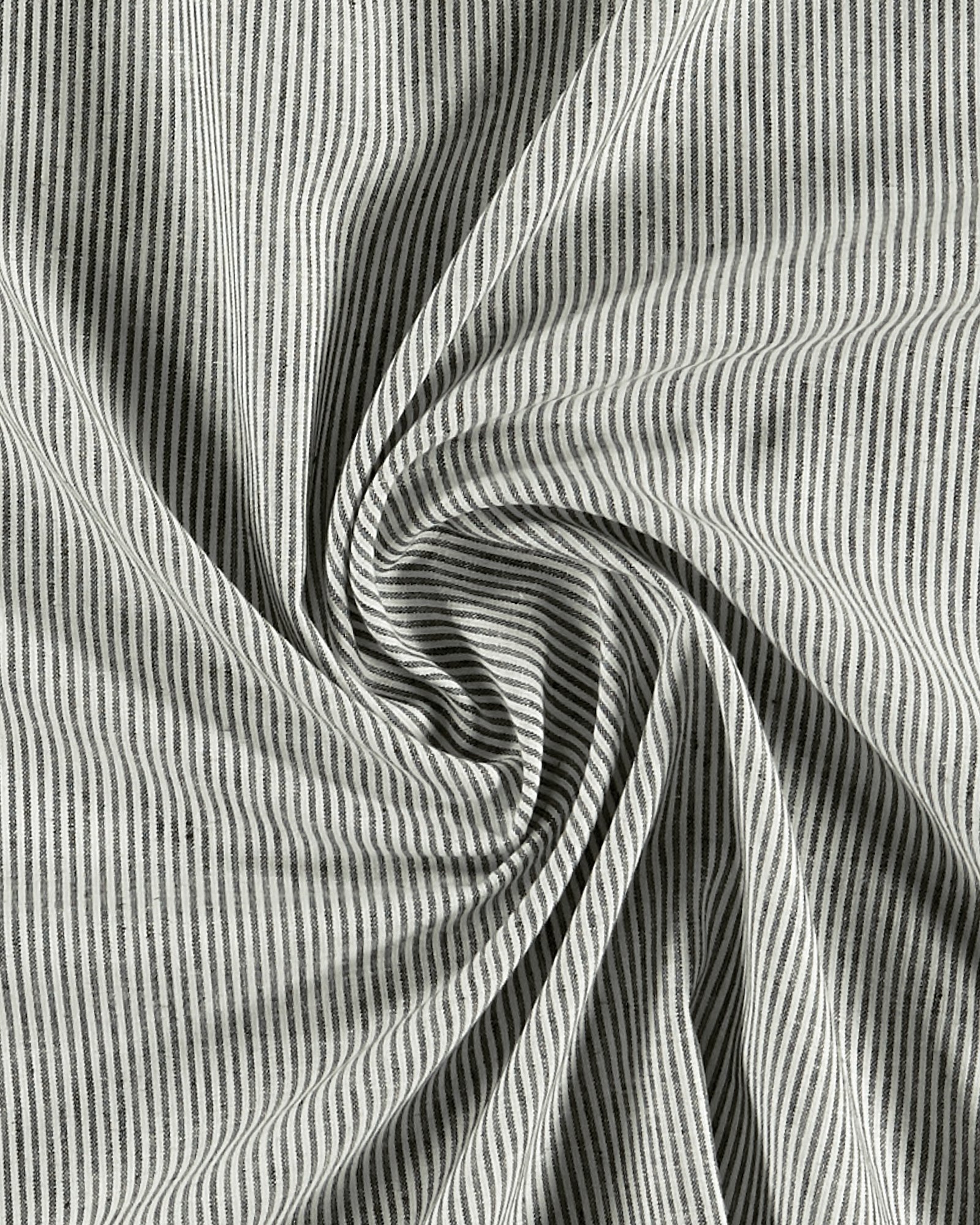 Linen/cotton small stripe black/offwhite 816322_pack