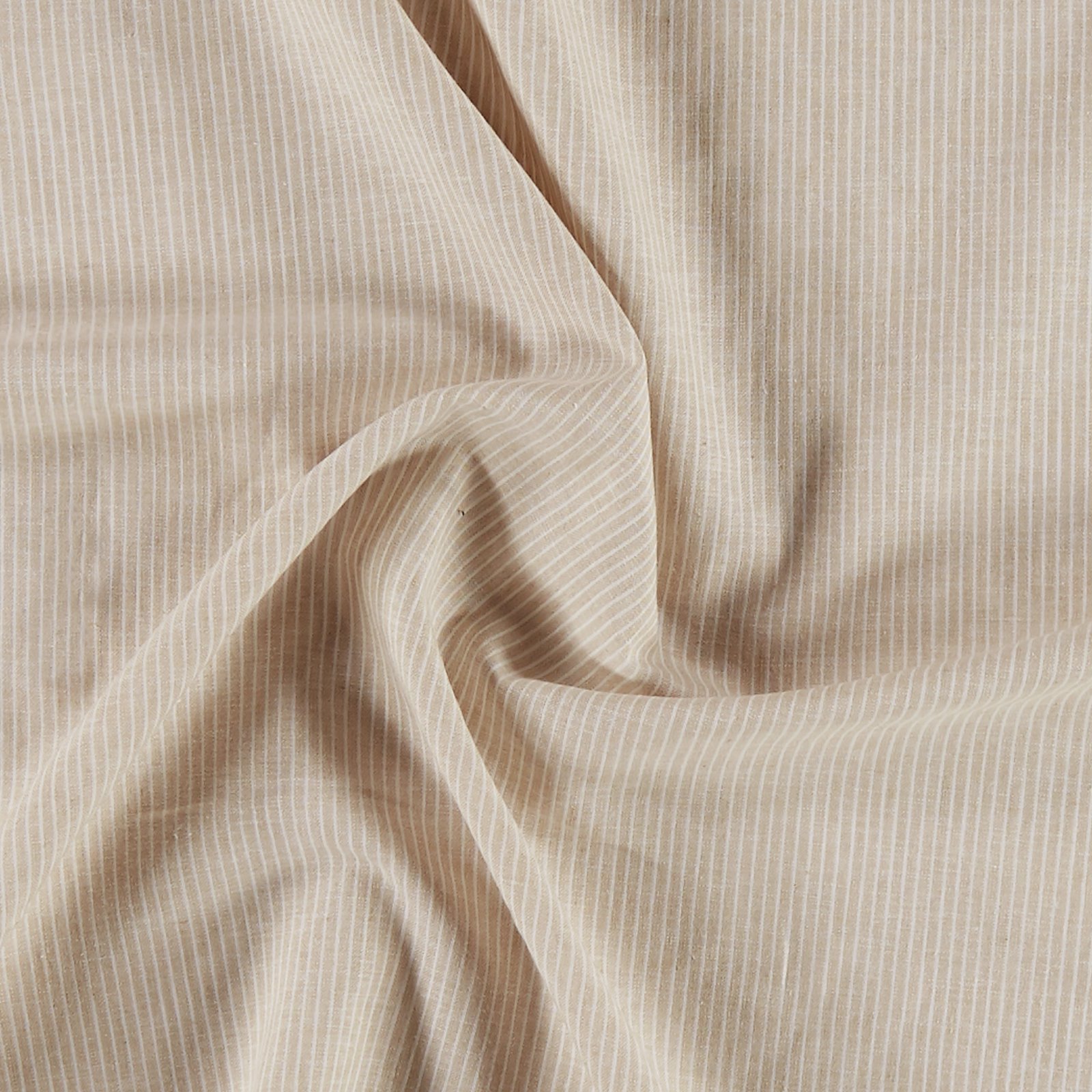 Linen/cotton YD stripe sand/white 410187_pack