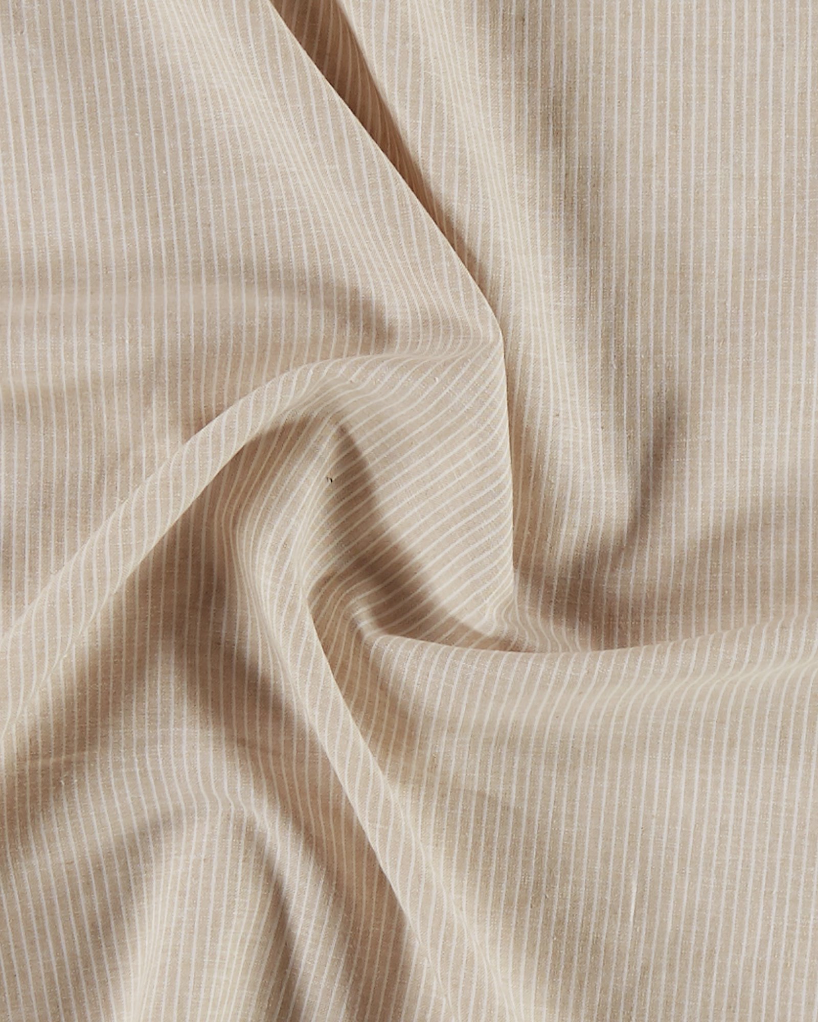 Linen/cotton YD stripe sand/white 410187_pack