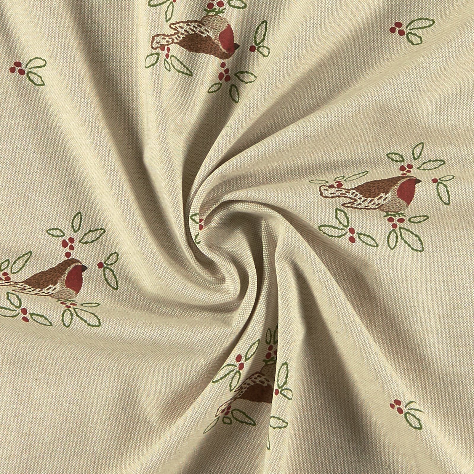 Linen look w winter bird embroidery look 760320_pack