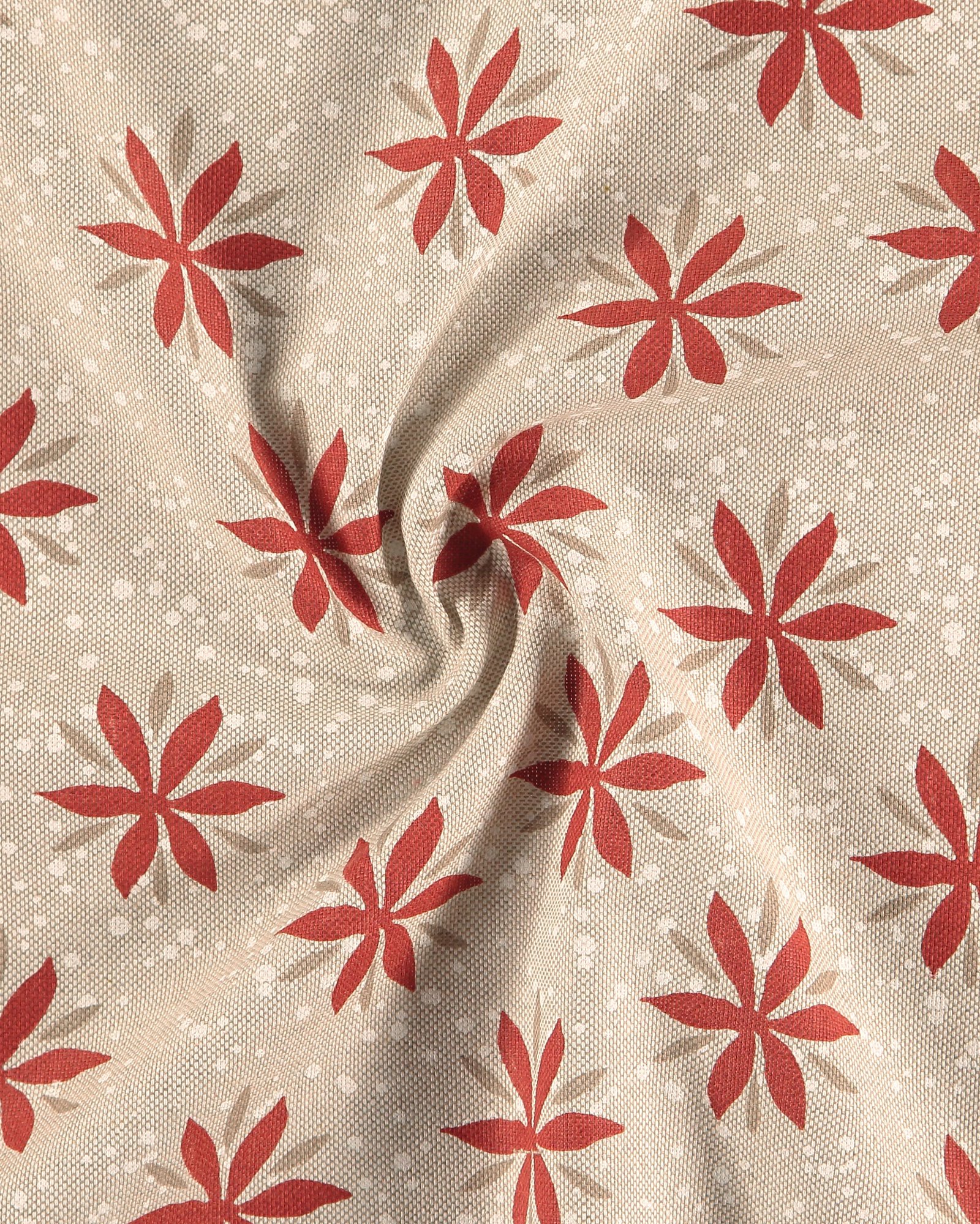 Linen look with  poinsettia 760307_pack