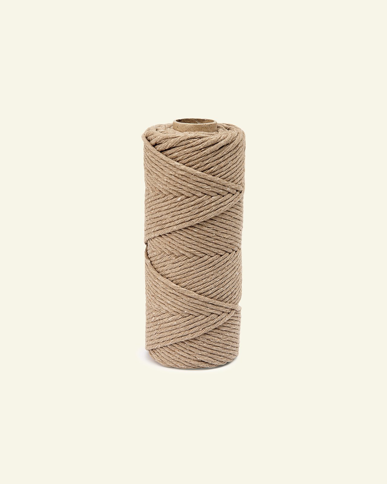 Macrame rope single 3mm dark beige 65m 74814_pack