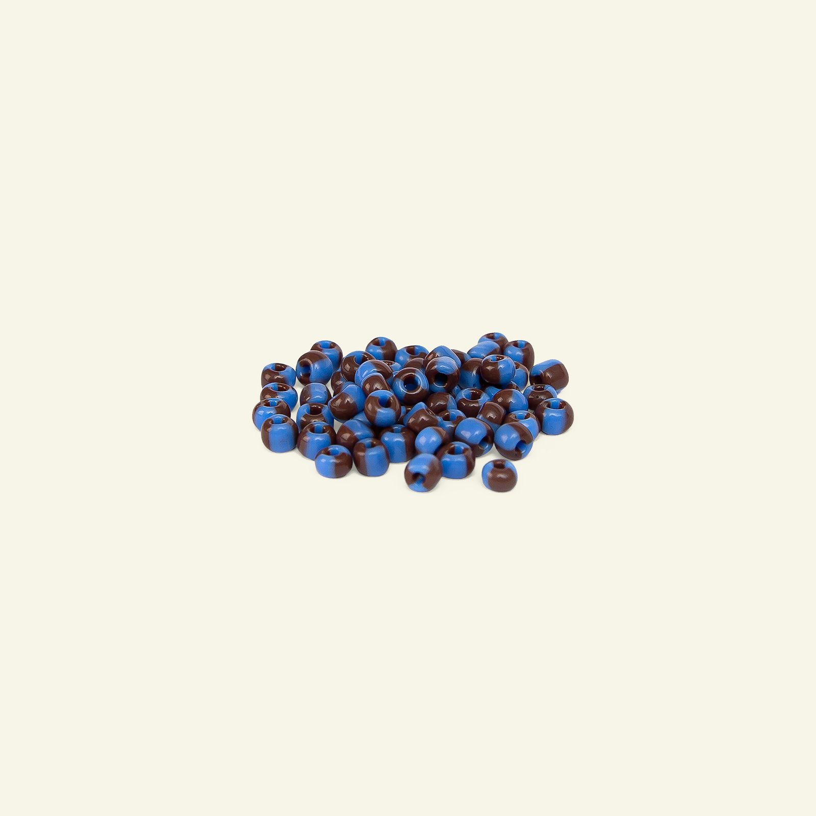 Matsuno glasperle 8/0 blå/brun 10g 47128_pack_b