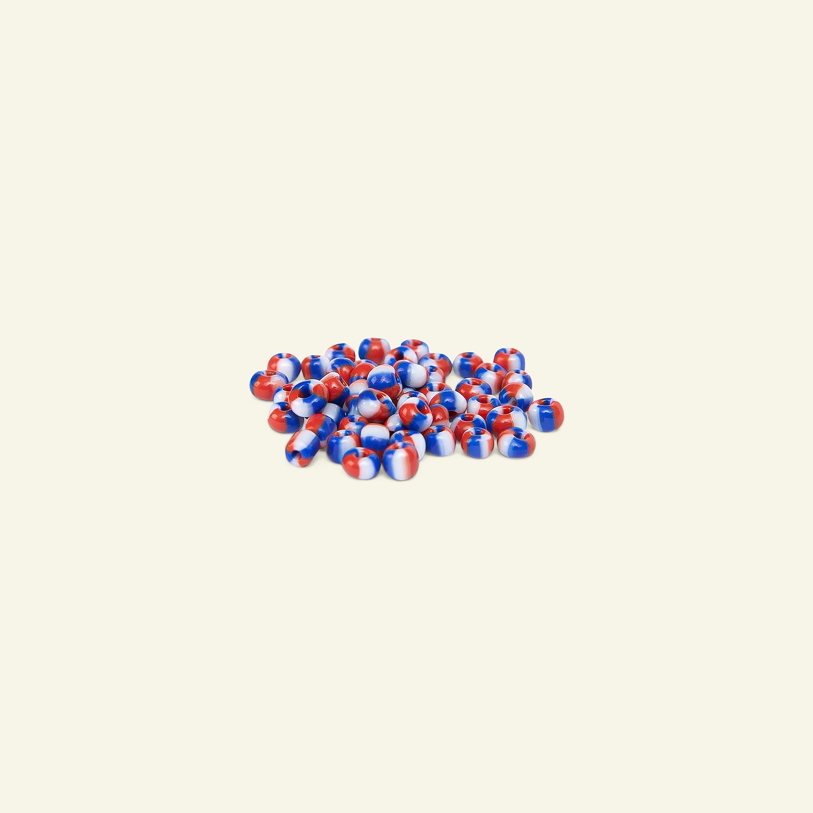 Matsuno glass bead 8/0 white/red/blue 10 47131_pack_b