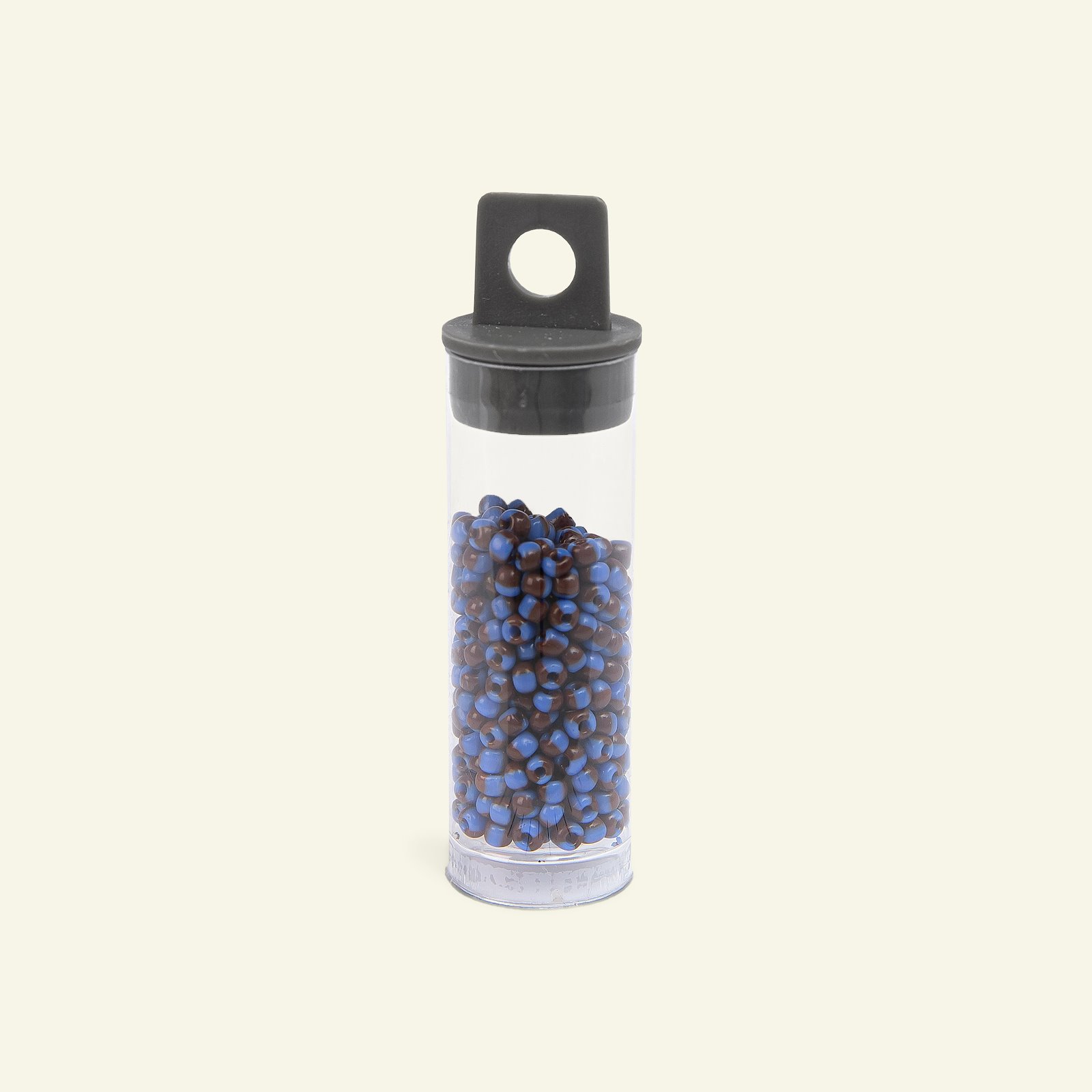 Matsuno glassperle 8/0 blå/brun 10g 47128_pack