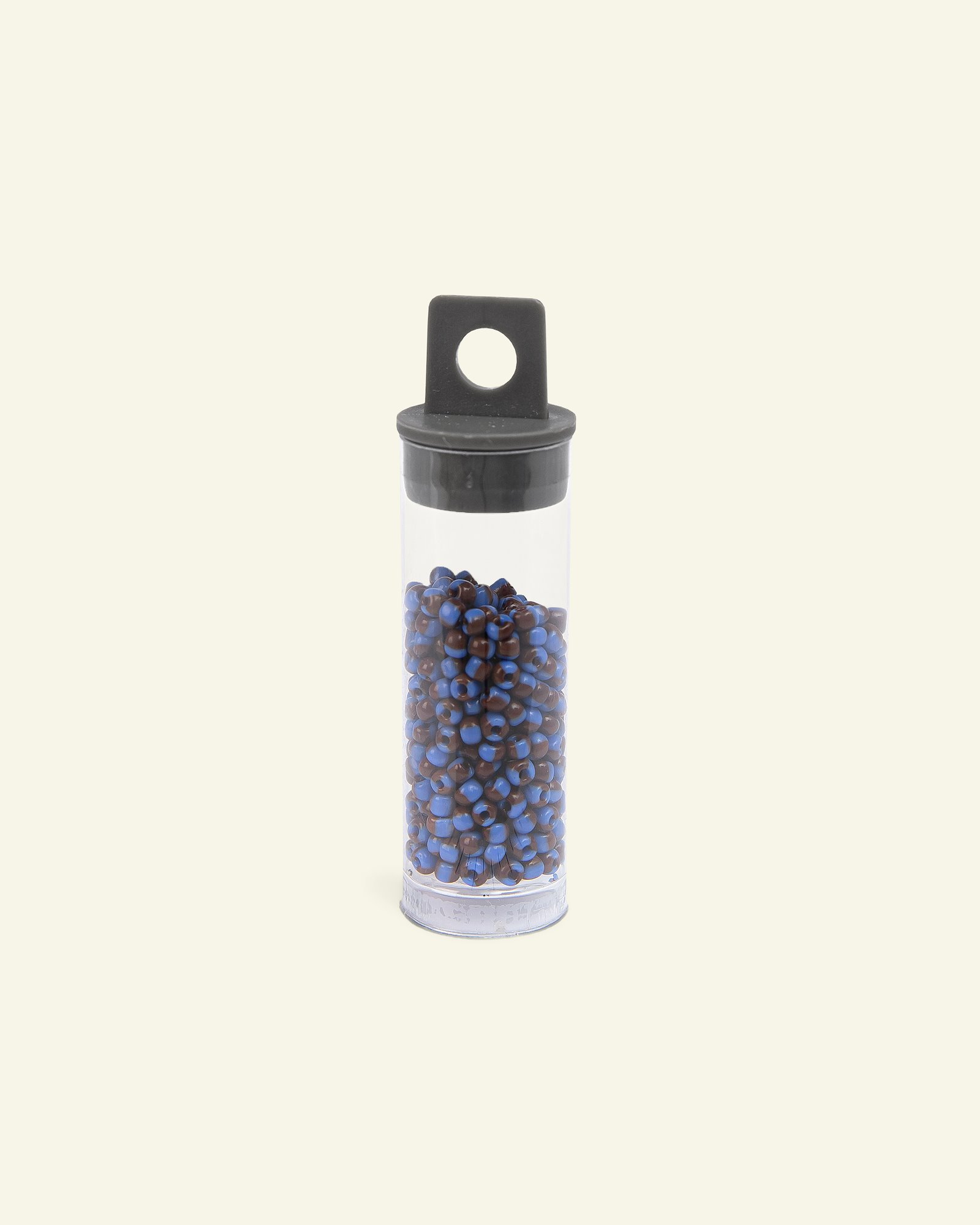 Matsuno glassperle 8/0 blå/brun 10g 47128_pack