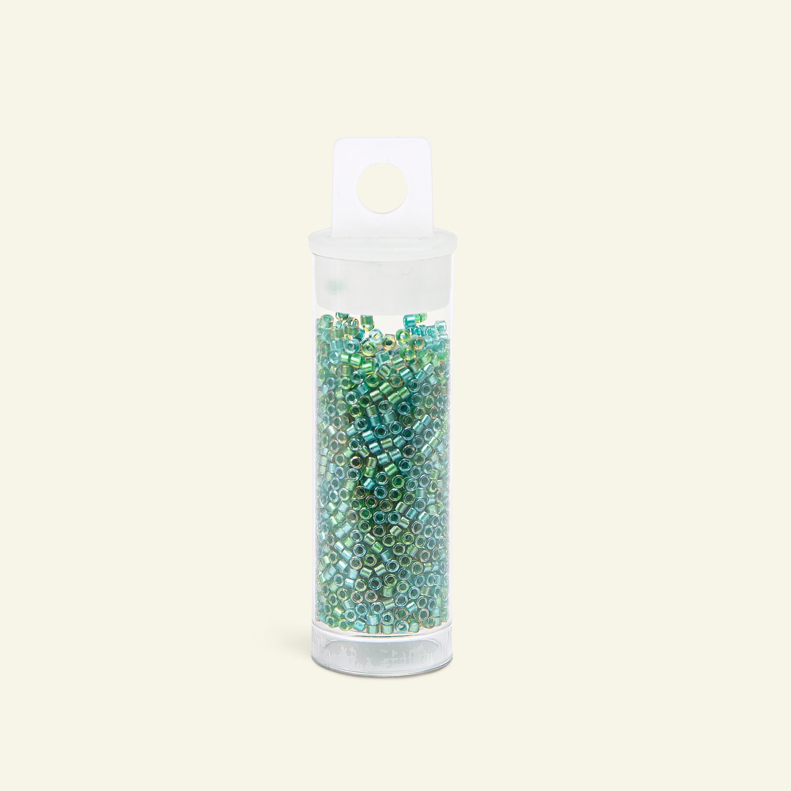 Miyuki beadsglass 11/0 cleargreen mix10g 47065_pack