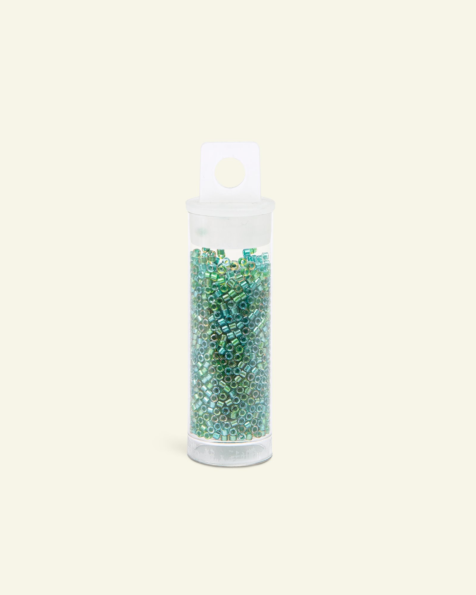 Miyuki beadsglass 11/0 cleargreen mix10g 47065_pack