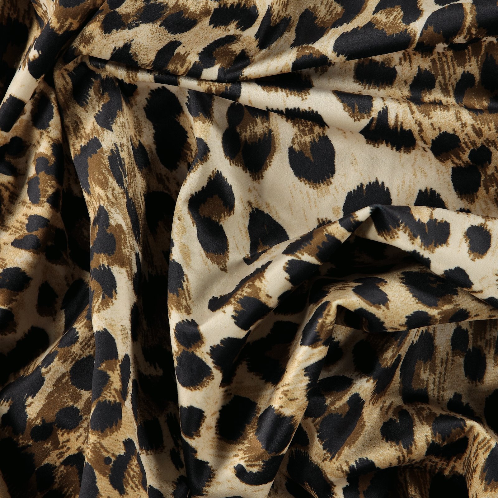Viskose - Leopardenmuster - Herzlich Willkommen bei Stoffe24