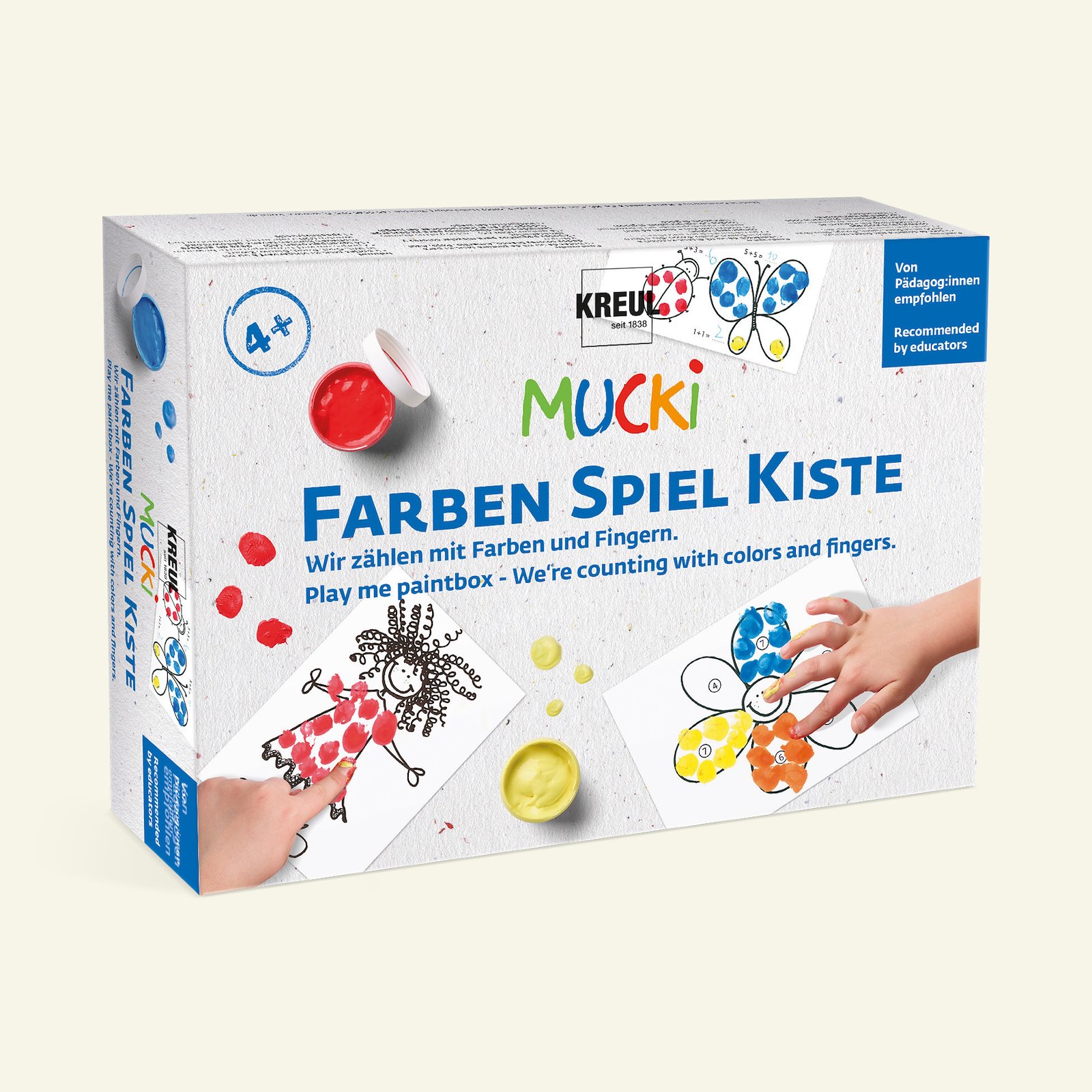 MUCKI Play Malerbox Fingerfarben 31631_pack