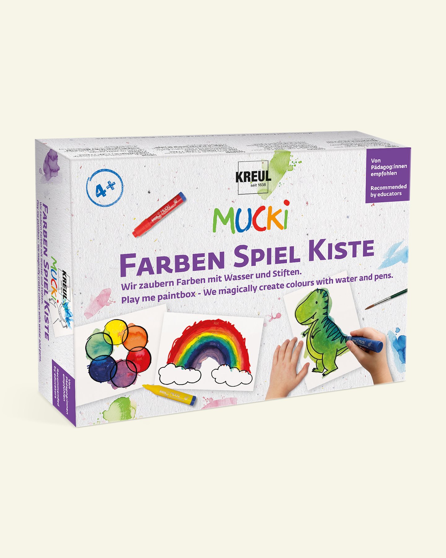 MUCKI Play Malerbox Wasserfarben 31630_pack