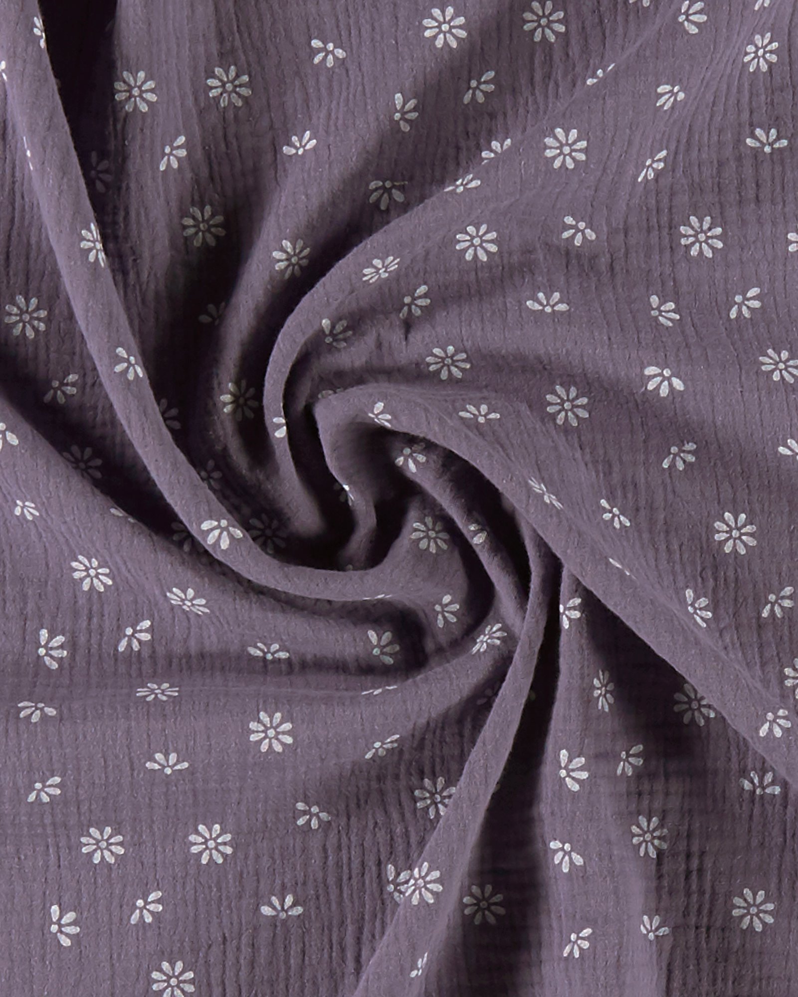 Muslin 2-layers dusty purple w print 502083_pack