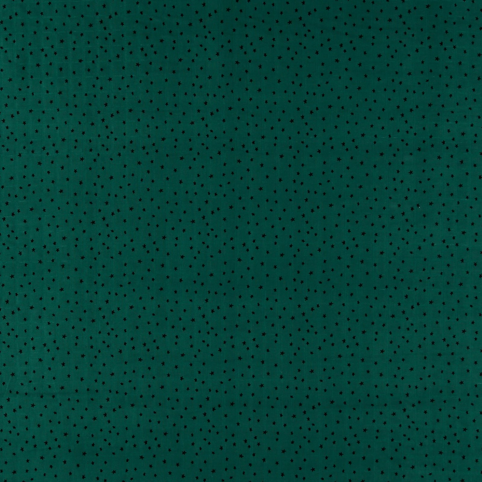 Muslin 2-layers petrol green with stars 501863_pack_sp