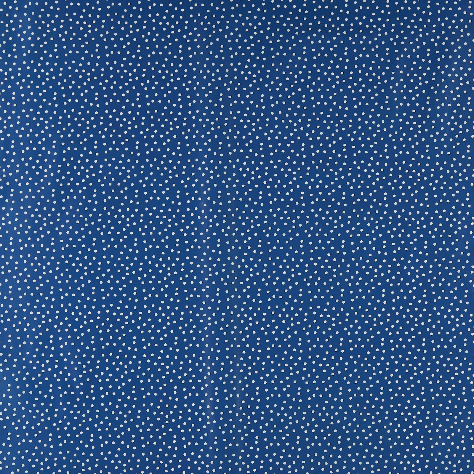 Non-woven oilcloth cobalt w white dots 866150_pack_sp