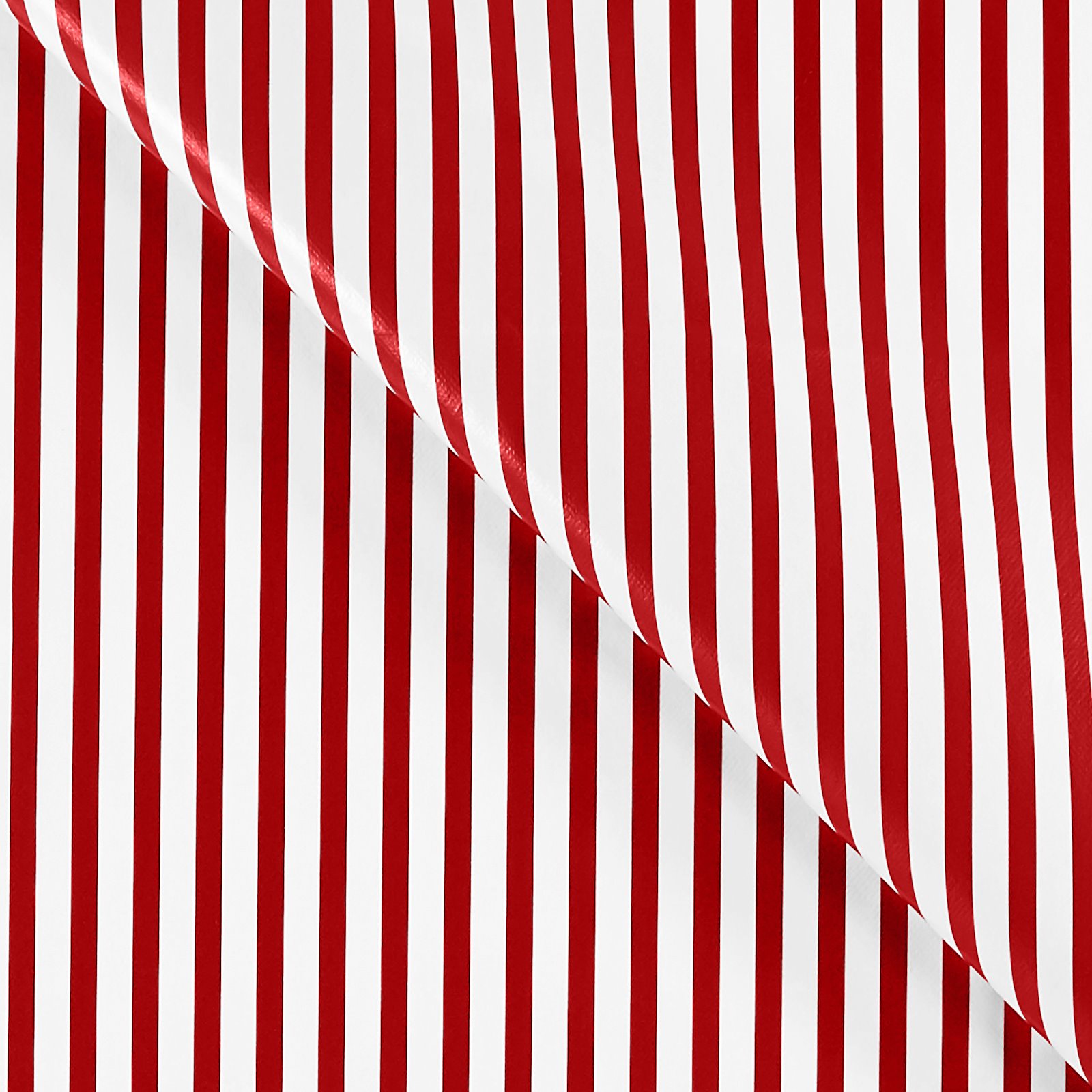Non-woven oilcloth red/white stripes 861723_pack