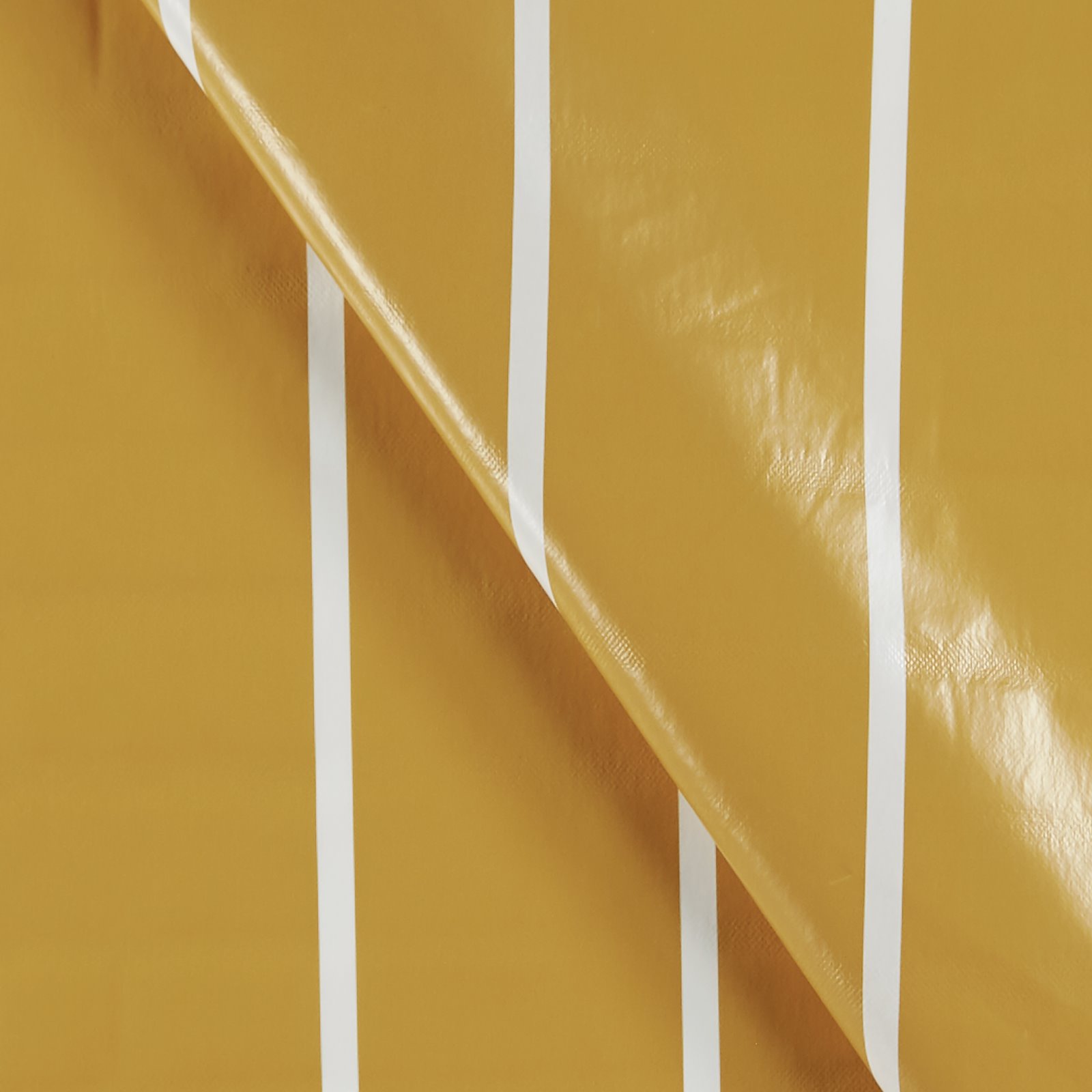 Non-woven oilcloth simple stripe yellow 866158_pack