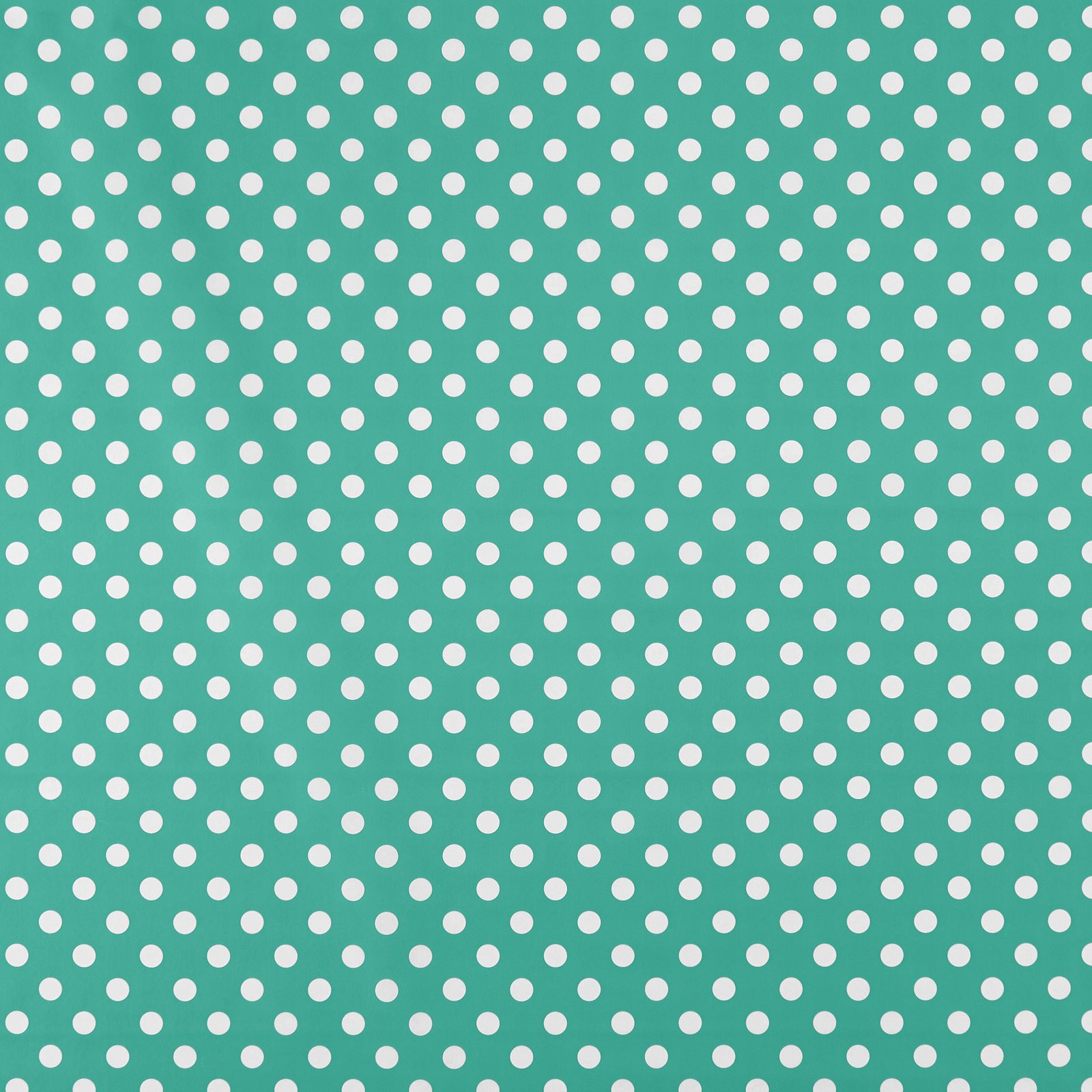 Non-woven oilcloth turquoise/ white dot 861378_pack_sp